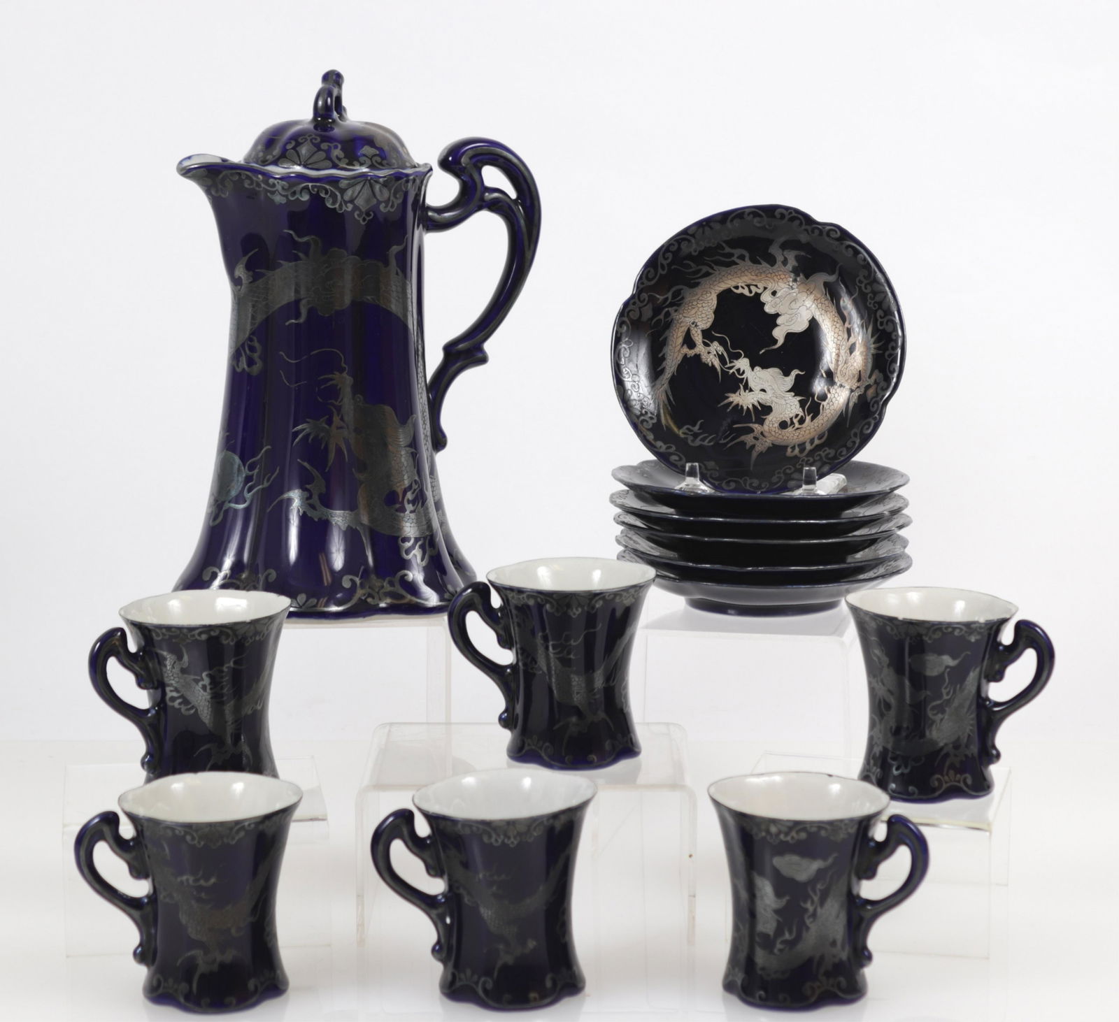 Japanese Porcelain Coffee Set (1 of 5)