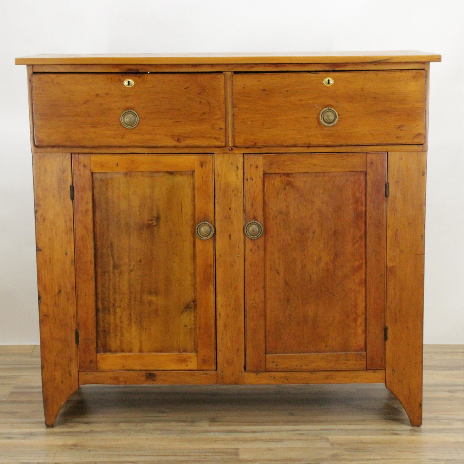 19C Pine Harvest Cupboard (1 of 7)