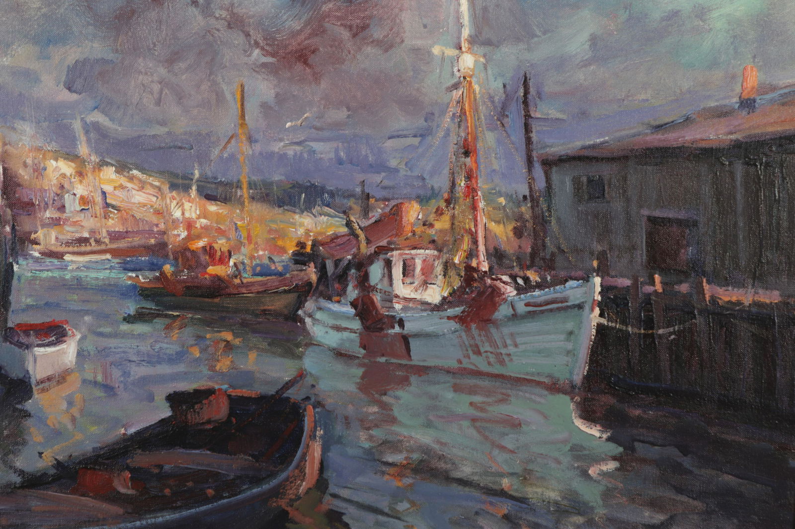 Robert Gruppe - Gloucester Harbor O/B (1 of 7)