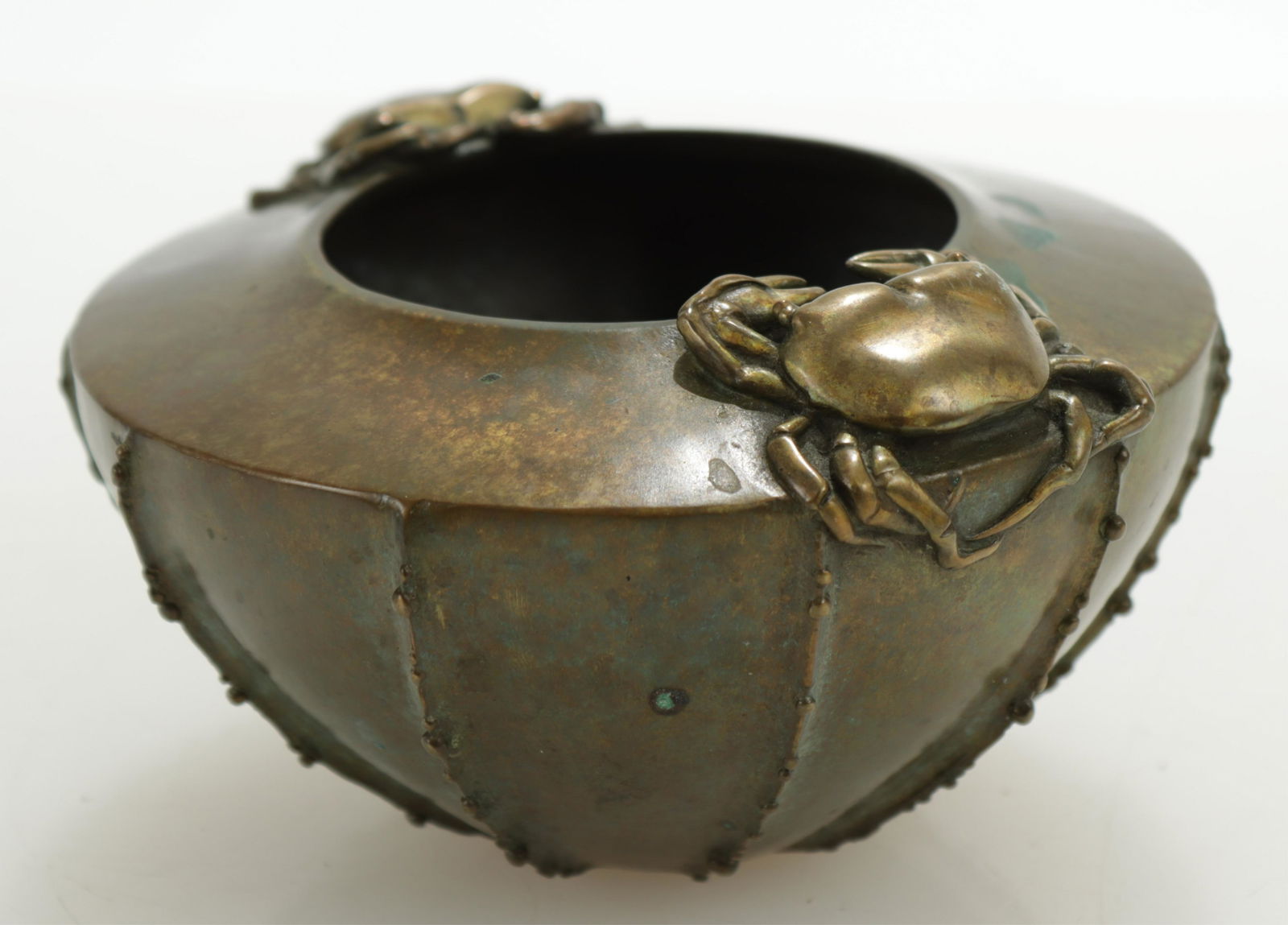 Pozycinski Studios Bronze Crab Bowl (1 of 5)