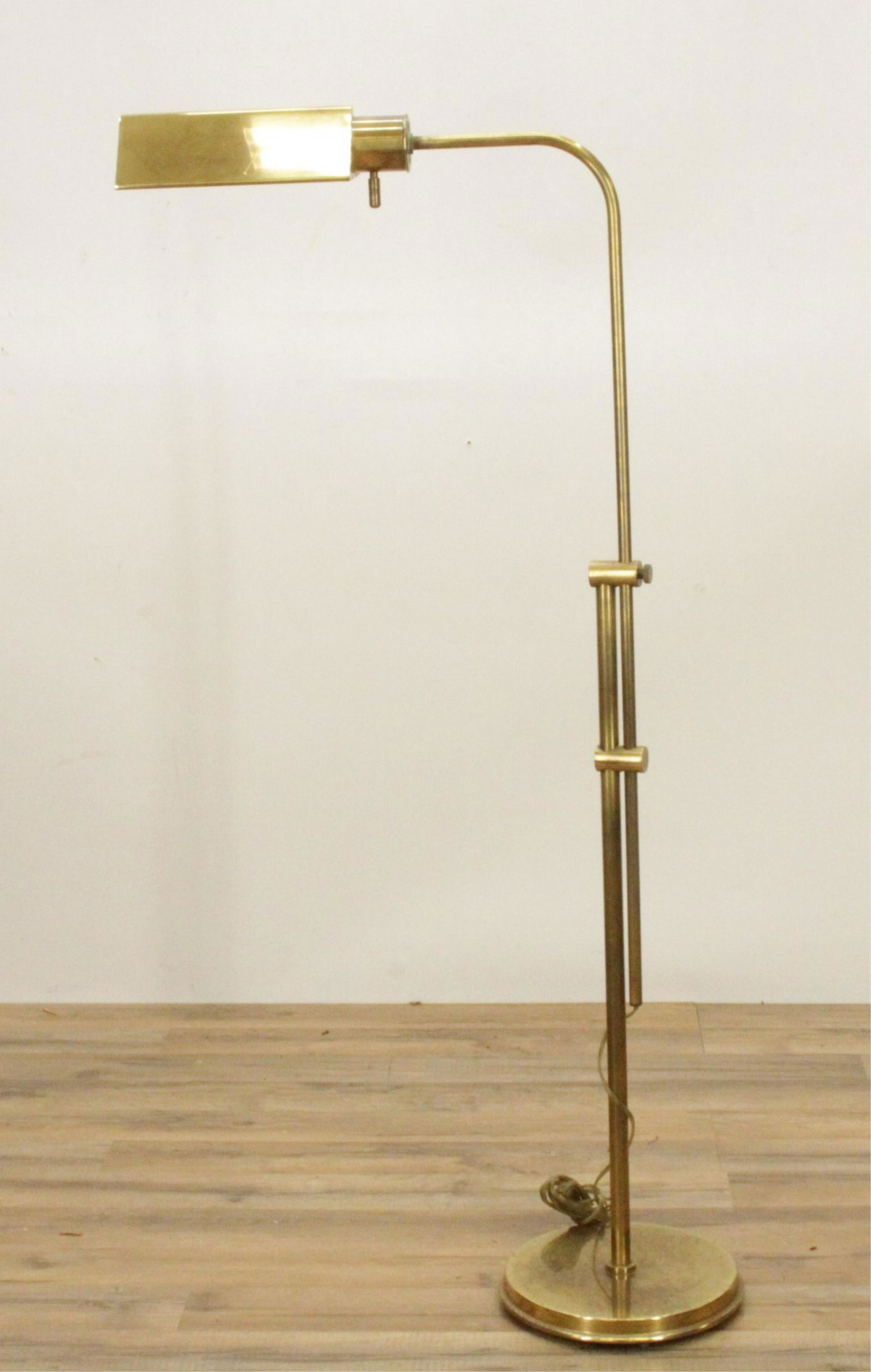 Koch & Lowey Style Brass Adjustable Lamp (1 of 6)