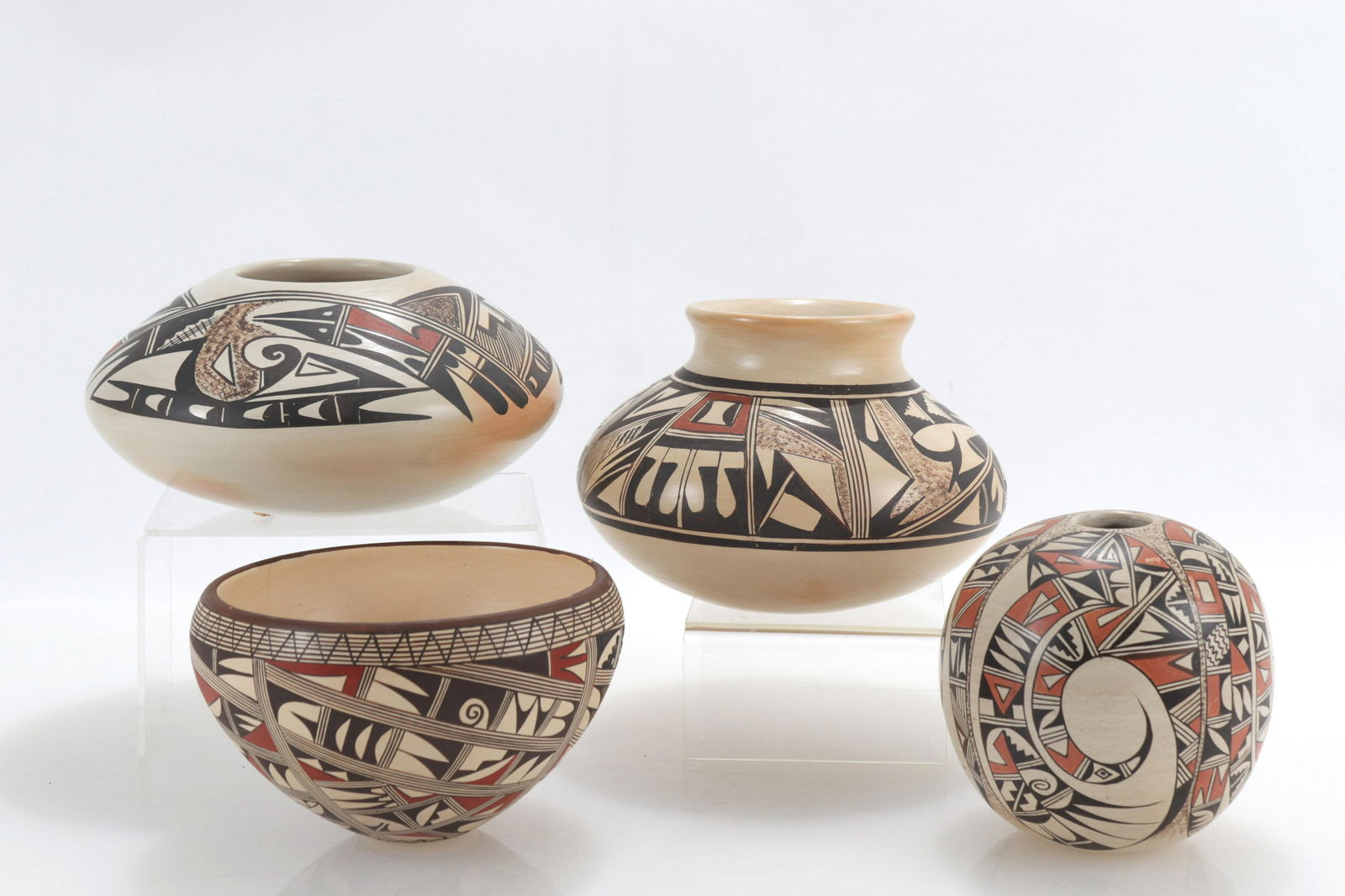 Group of Hopi Polychrome Vessels (1 of 5)