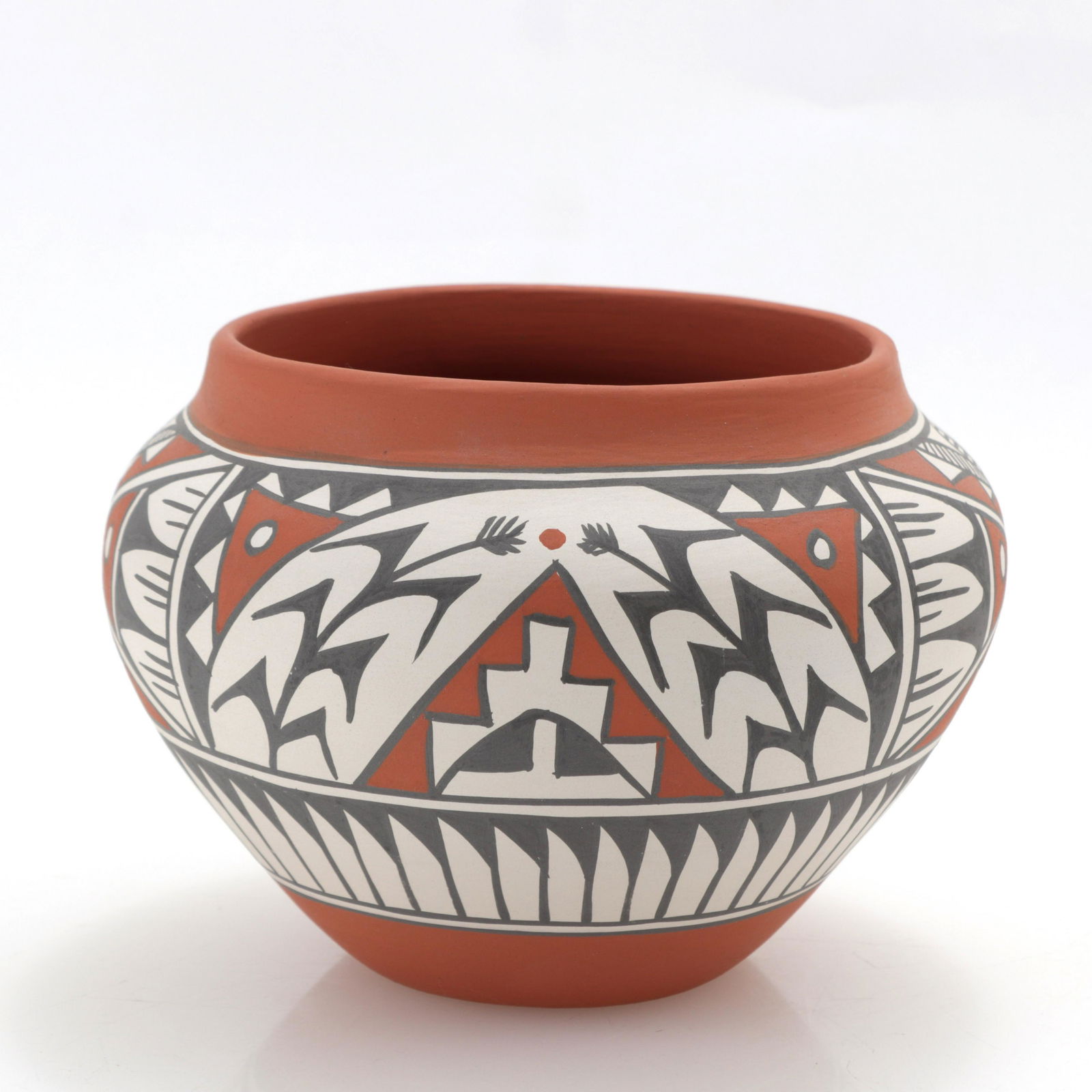 Mary Small - Jemez Polychrome Jar (1 of 4)