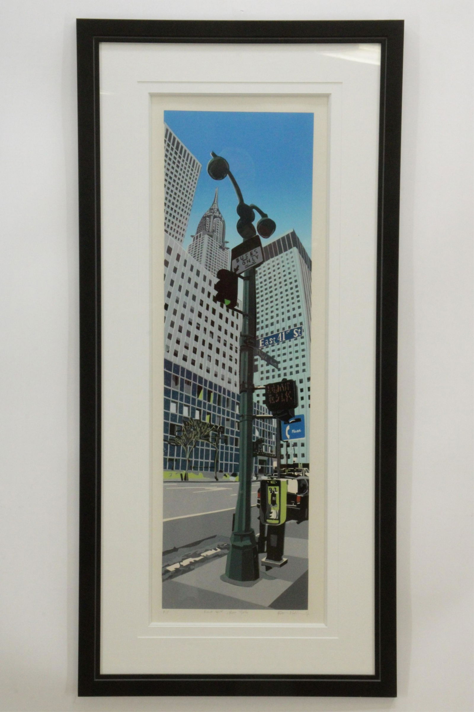 A/P Silkscreen "East 41st., New York" C1980s (1 of 6)