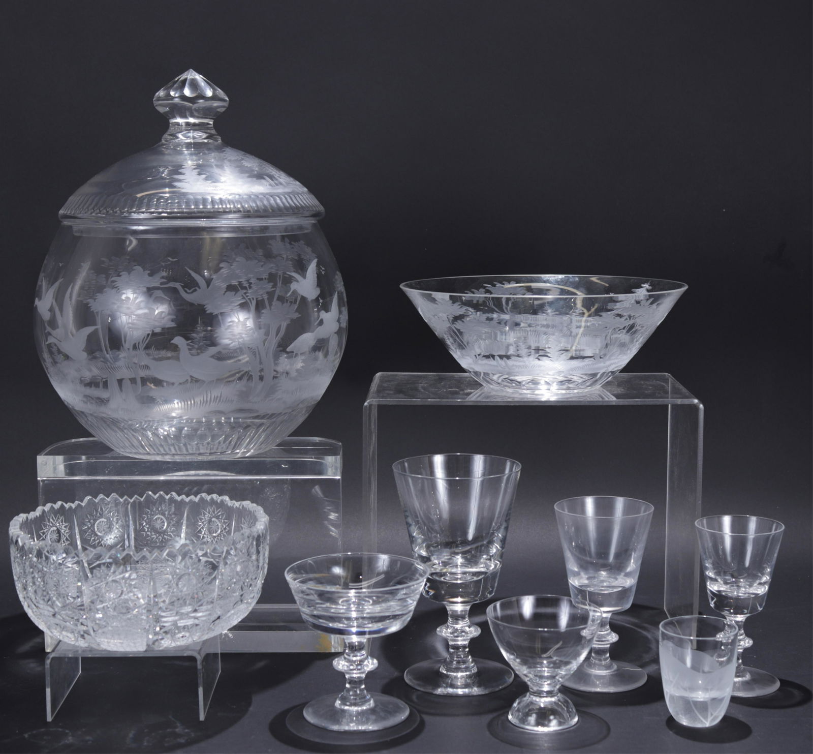 VSL Drinking Glasses, Additions; Punch Bowl (1 of 12)
