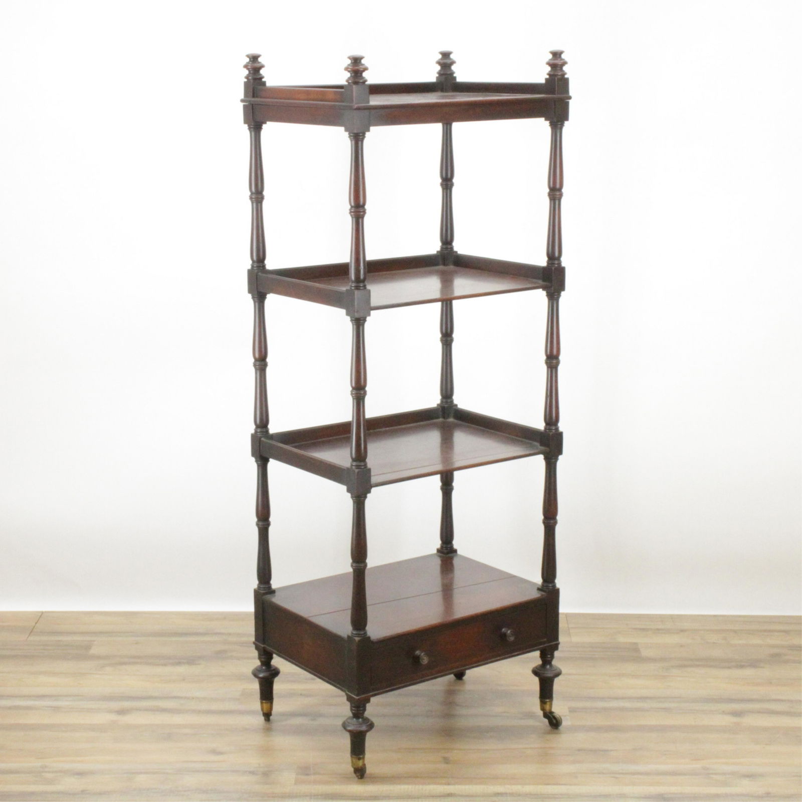 Early 19th C. Mahogany Etagere (1 of 5)