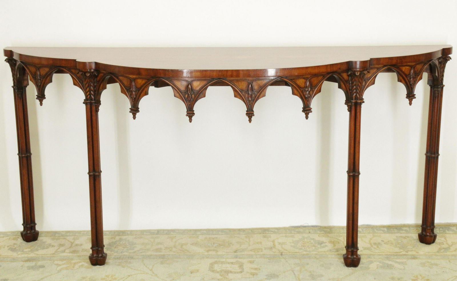 Gothic Revival Mahogany Serving Table (1 of 6)