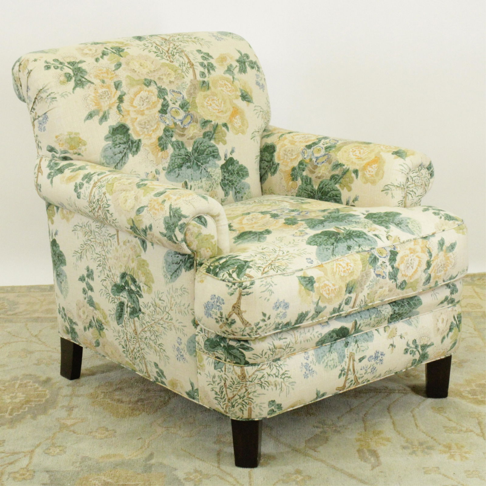 Custom Contemporary Upholstered Club Chair (1 of 4)