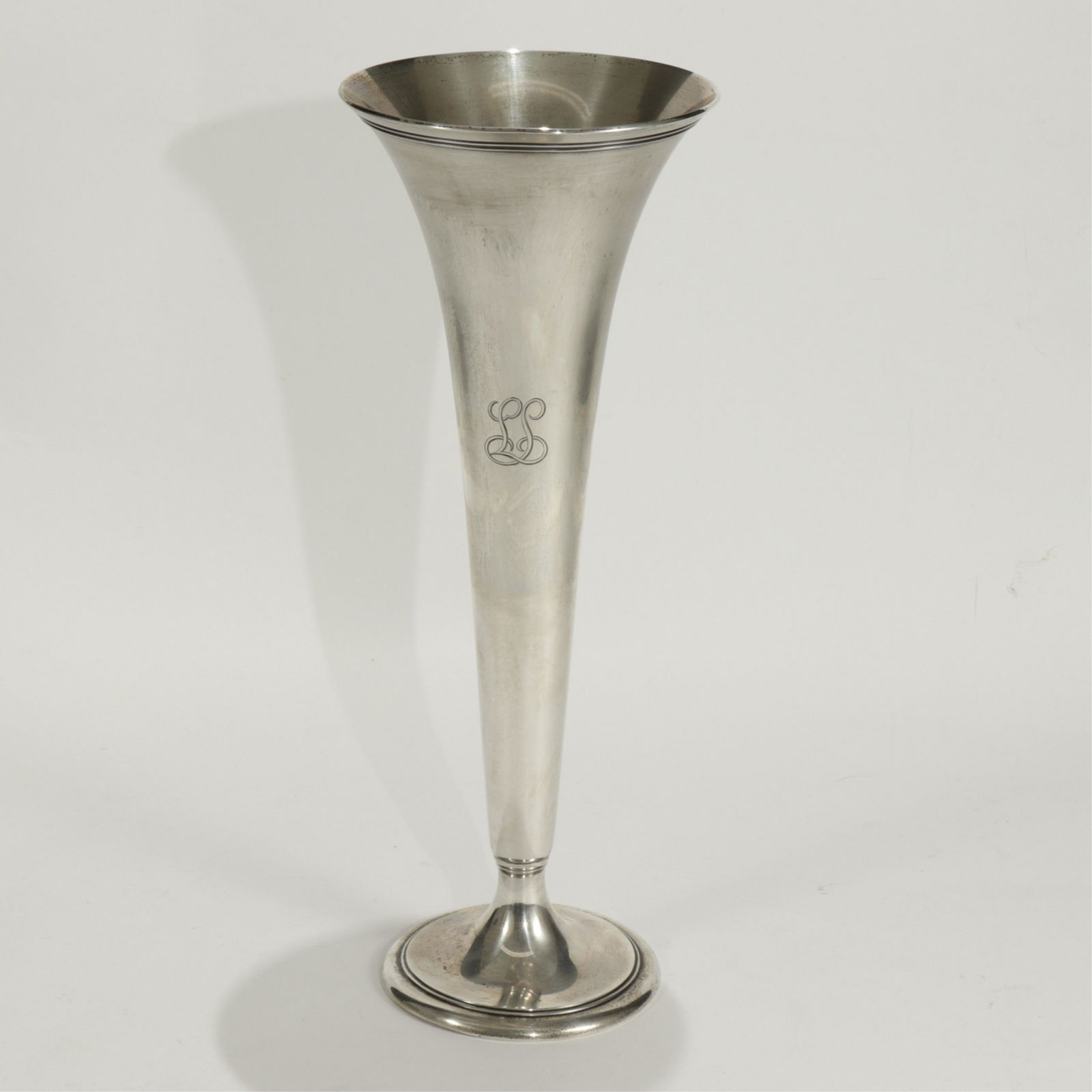 Tiffany & Co Sterling Silver Trumpet From Vase (1 of 6)