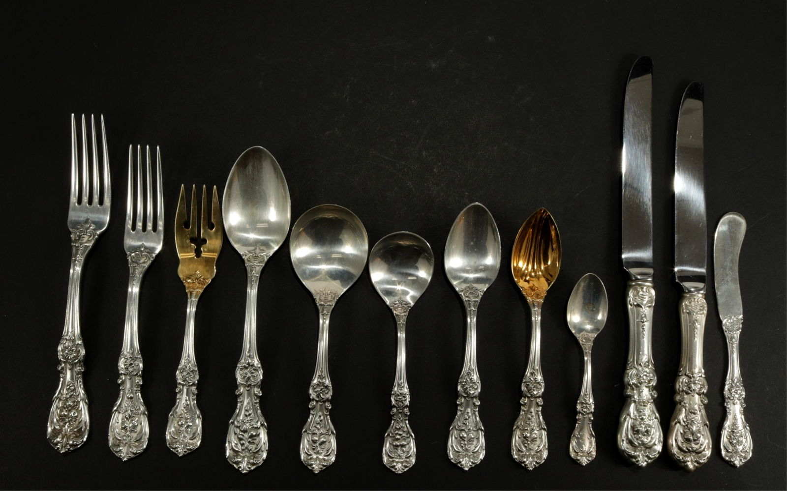 Reed & Barton Francis I Sterling Flatware Service (1 of 12)
