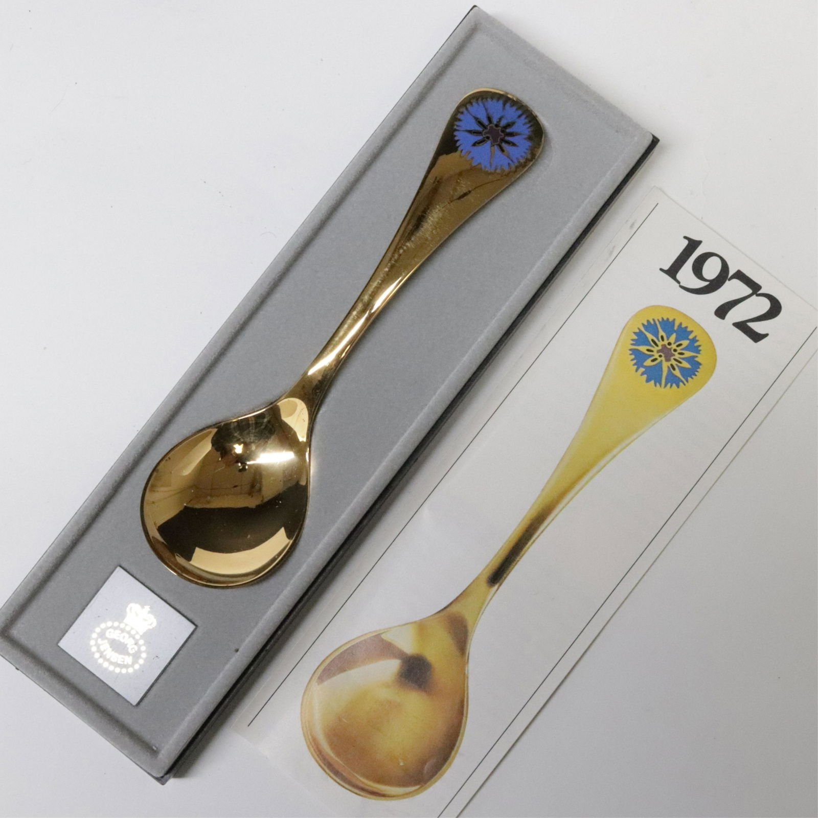 Group of 12 Georg Jensen Sterling Annual Spoons (1 of 4)