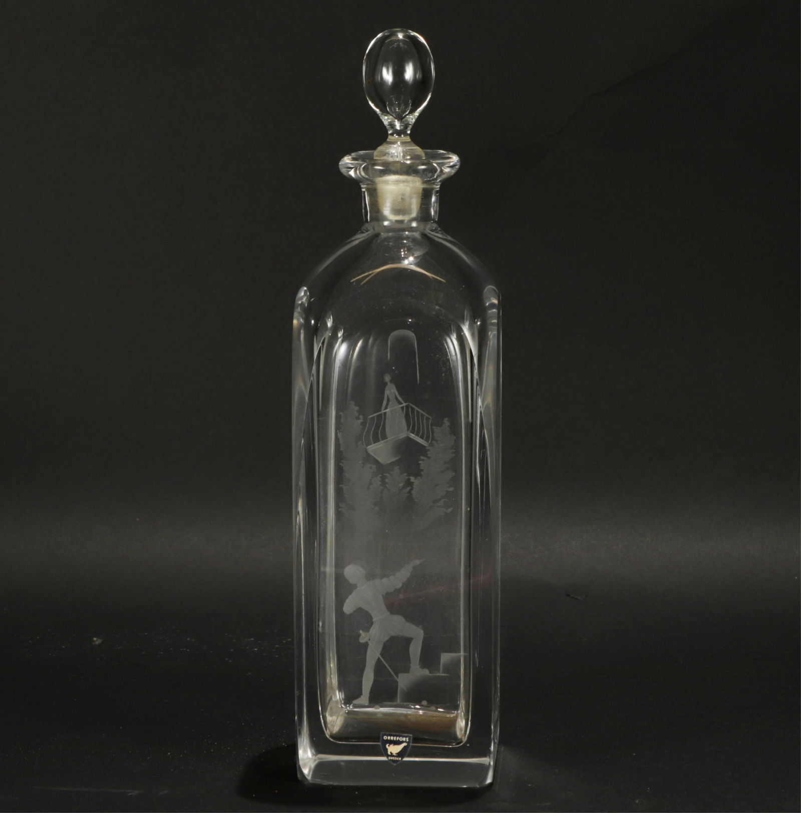 Orrefors Romeo and Juliet Decanter (1 of 6)