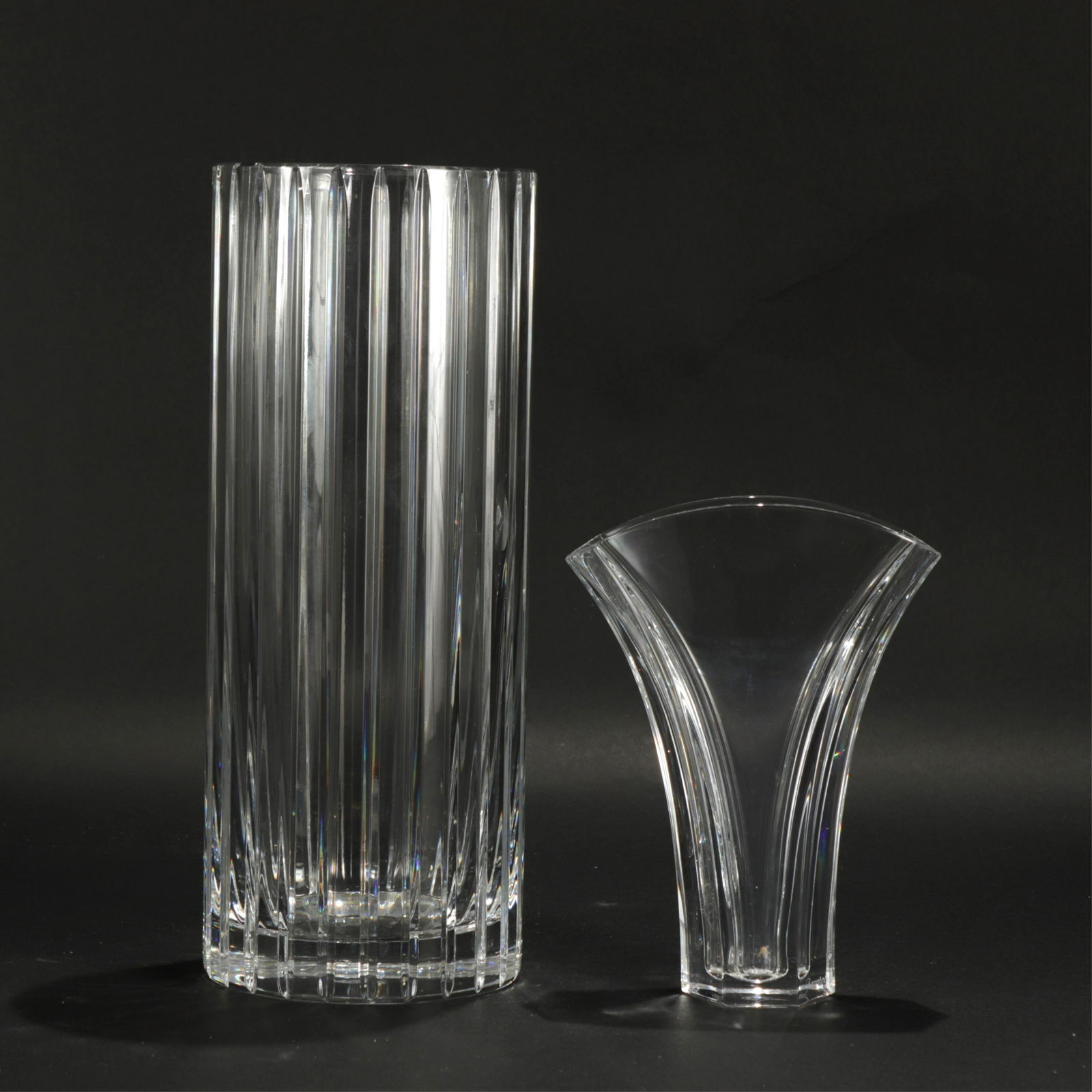 Baccarat Harmonie & Ginkgo Crystal Vases (1 of 6)