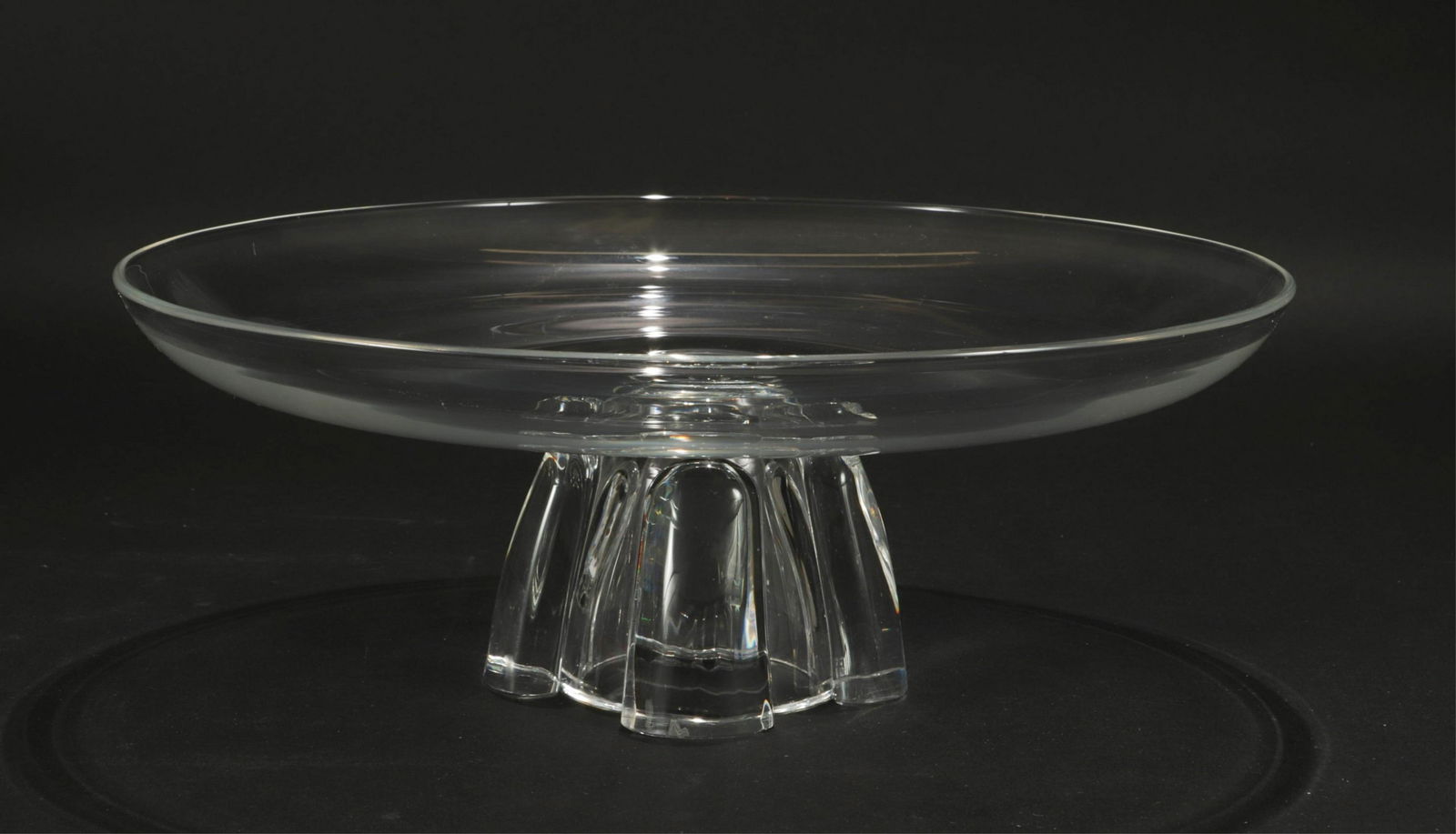 Steuben Footed Crystal Dish (1 of 6)