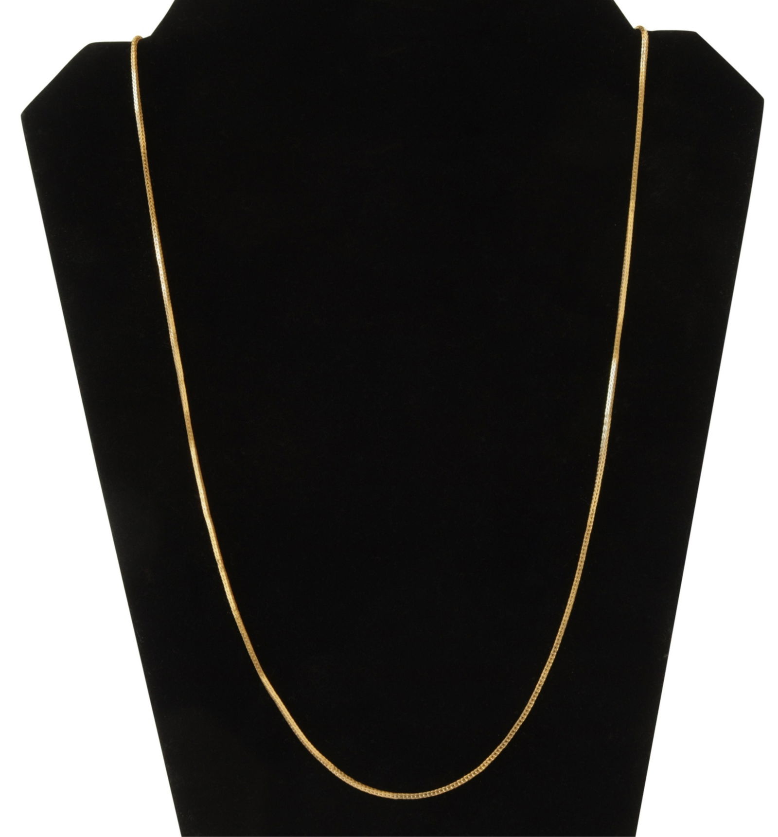 UnoAErre 18k Foxtail Chain, 29.5" (1 of 4)