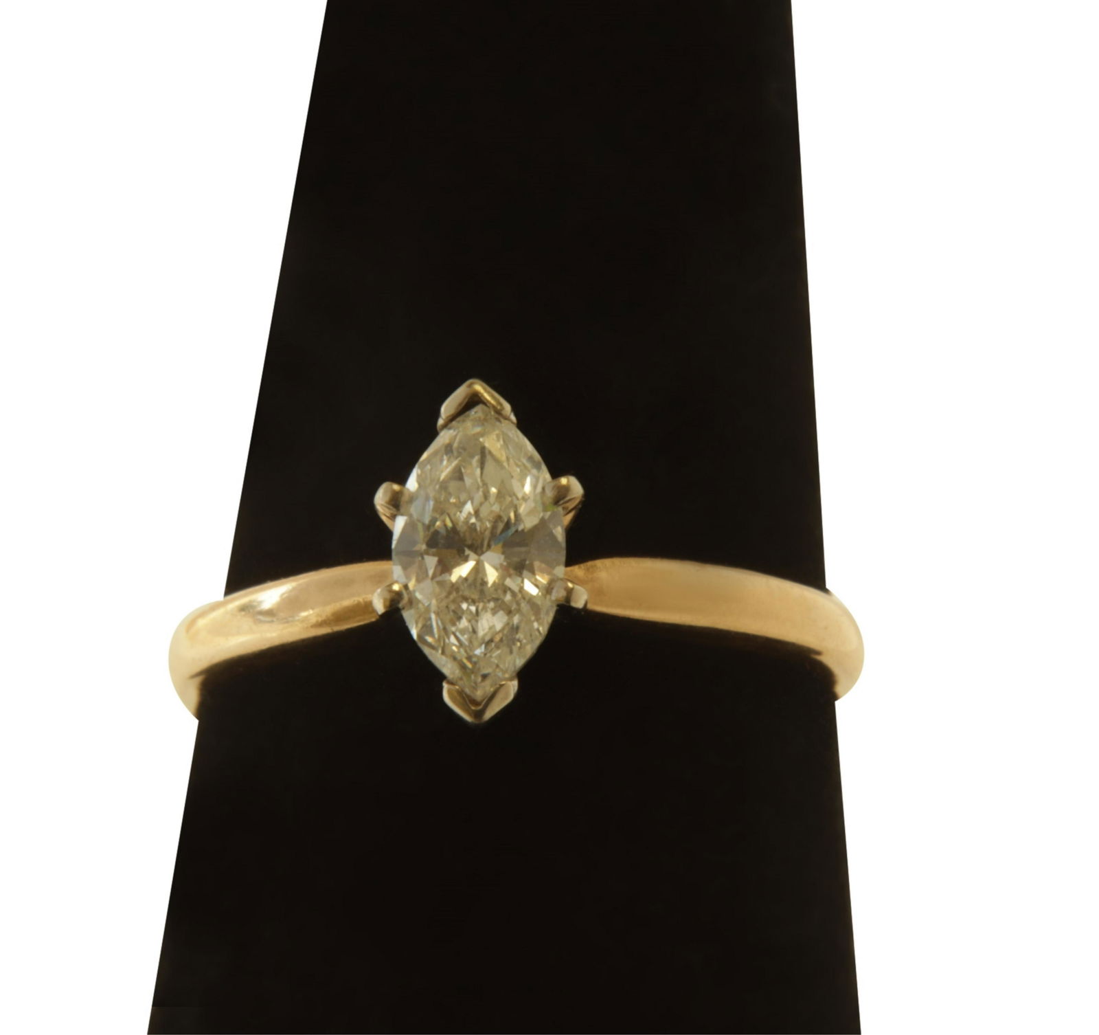 Marquis Cut .70 ct Diamond Ring (1 of 3)