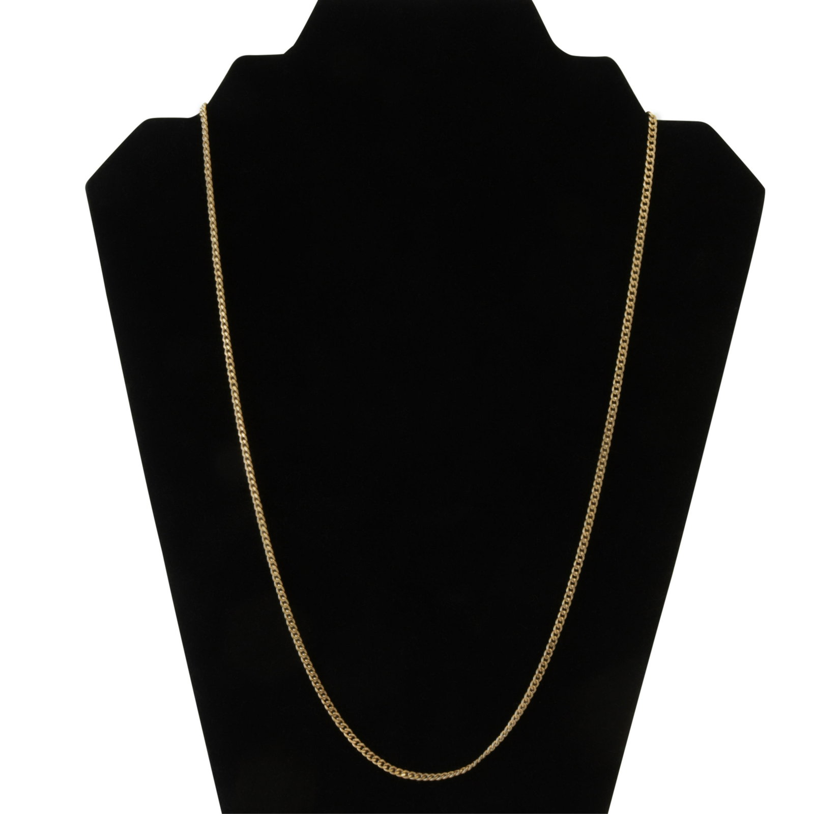 14k Gold Curb Link Necklace (1 of 2)