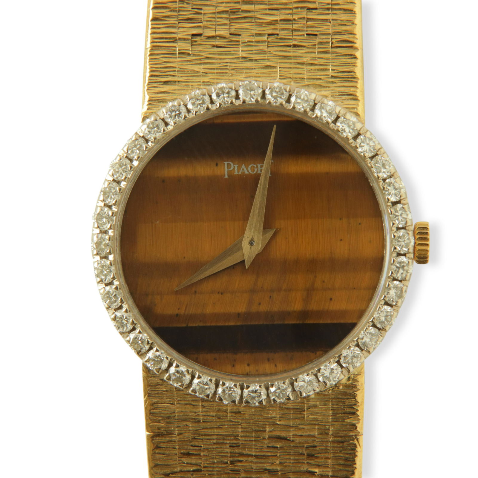 Piaget 18k Gold, Diamond and Tiger's Eye Watch (1 of 4)