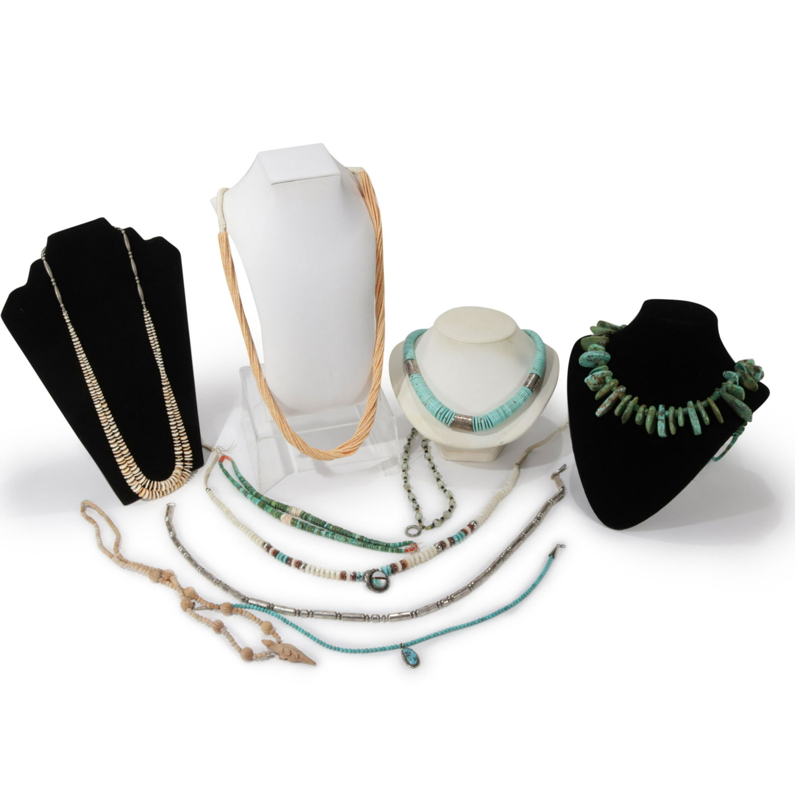 Group of Southwestern Beaded Necklaces (1 of 4)