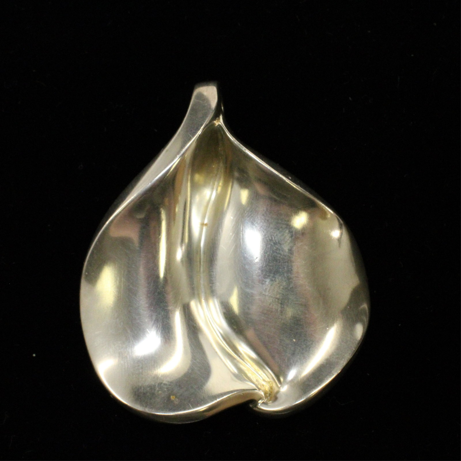 Georg Jensen Leaf Pendant, Hansen (1 of 3)