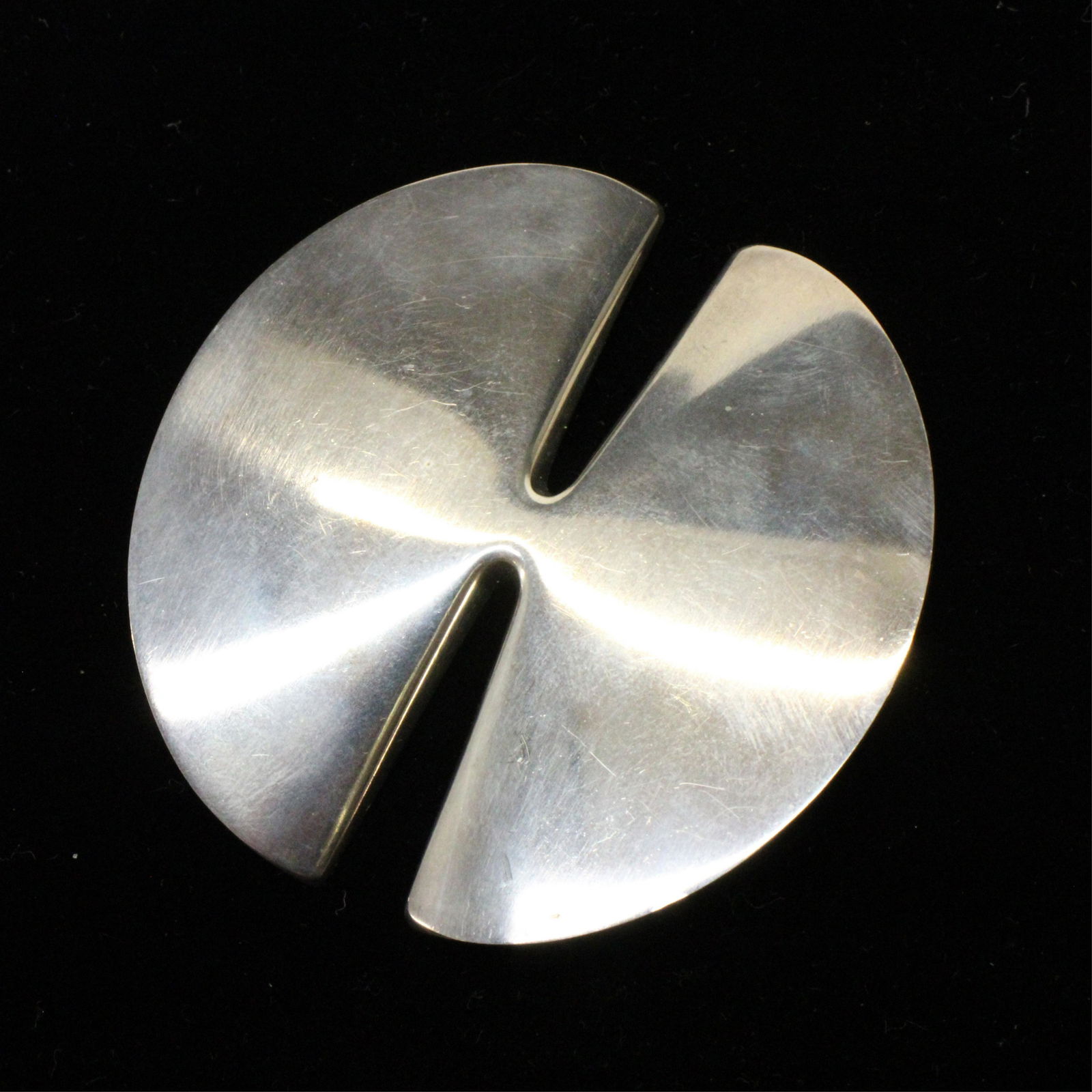 Georg Jensen Modernist Brooch #337A, Ditzel (1 of 4)