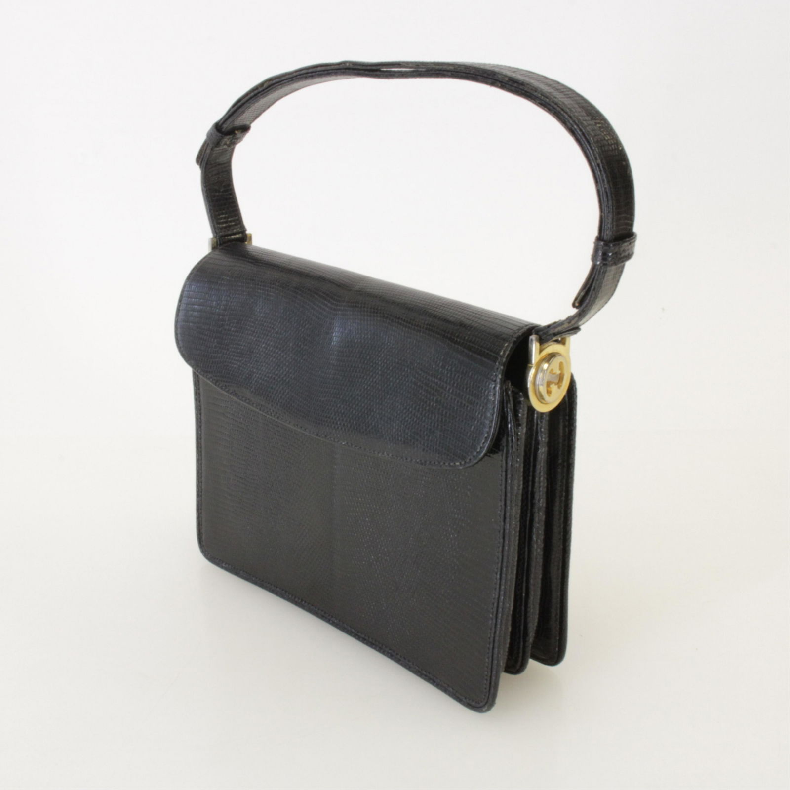 Vintage Gucci Lizard Handbag (1 of 7)