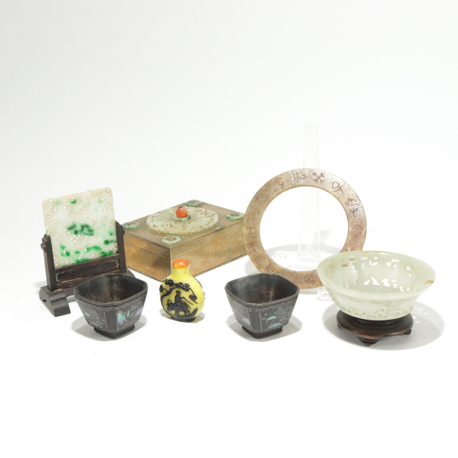 Grouping Of Small Chinese Table Objects (1 of 18)