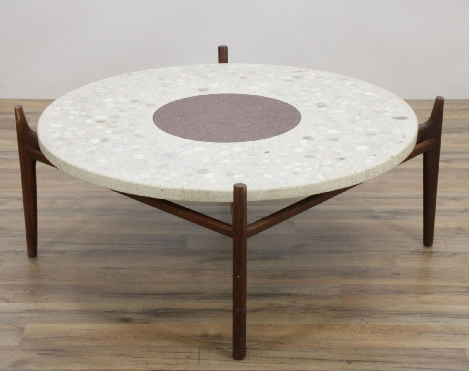 White Lacquer Coffee Table, 1970's (1 of 6)