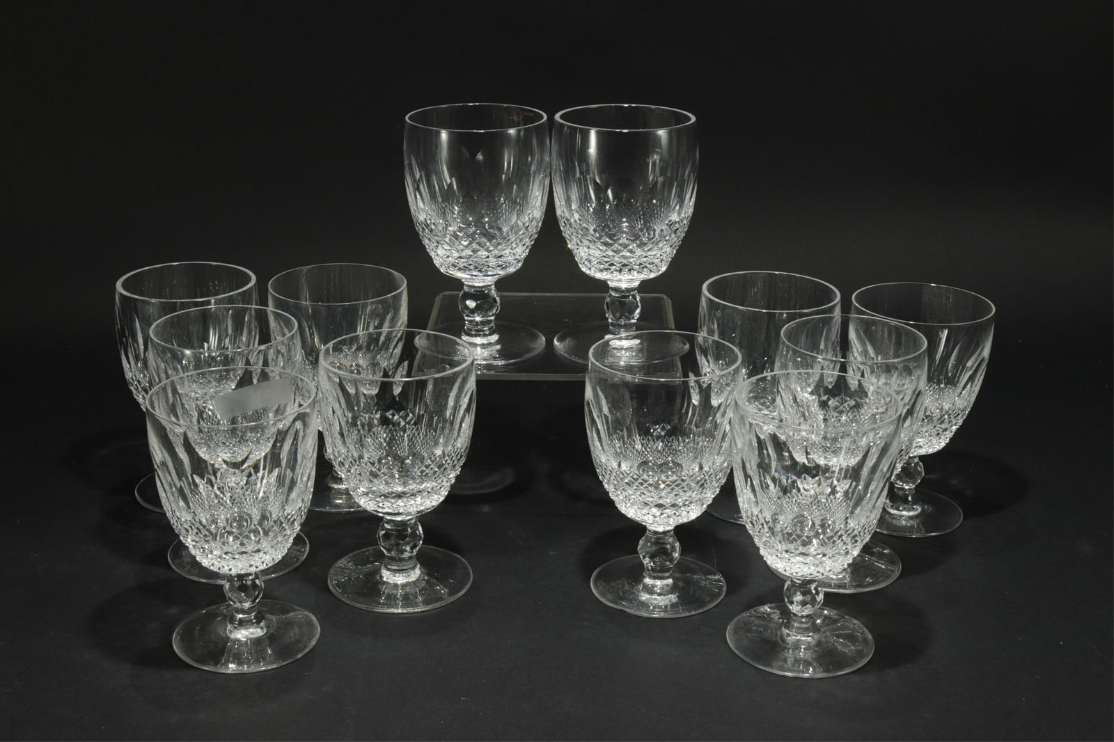 Set of 12 Waterford "Colleen" Short Stem Goblets (1 of 3)