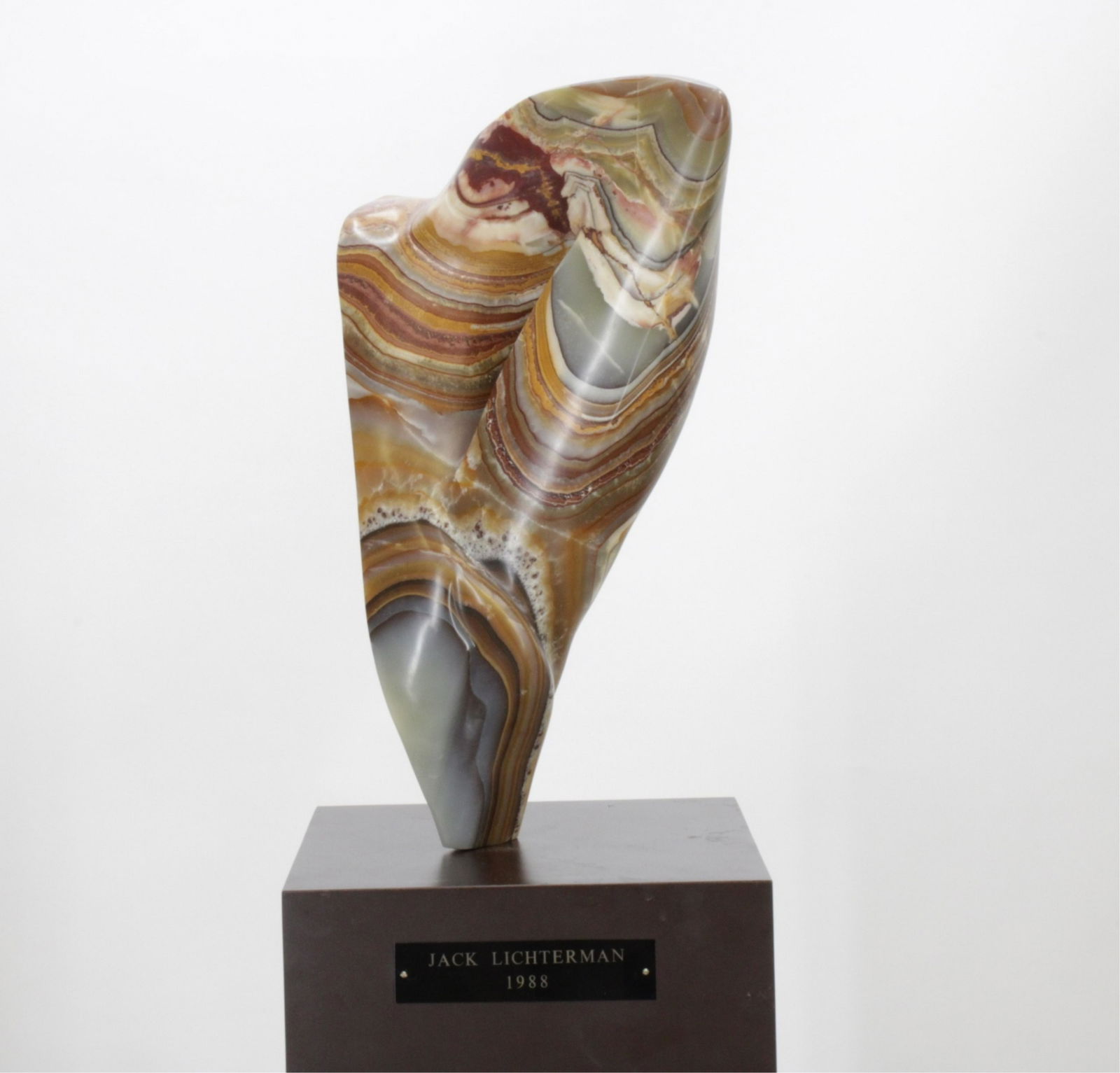 Jack Lichterman, Abstract Onyx Sculpture (1 of 7)