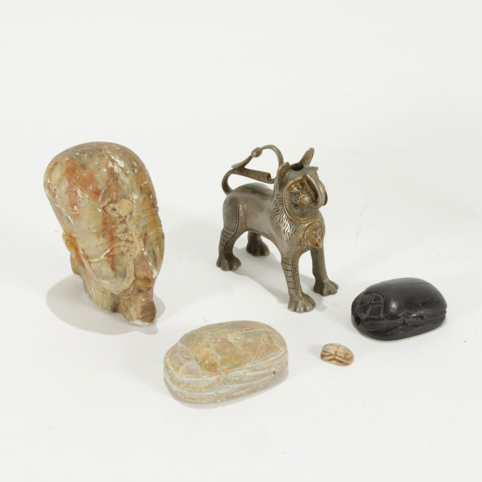 Group of Scarabs, Pharaoh, Persian Lion (1 of 4)