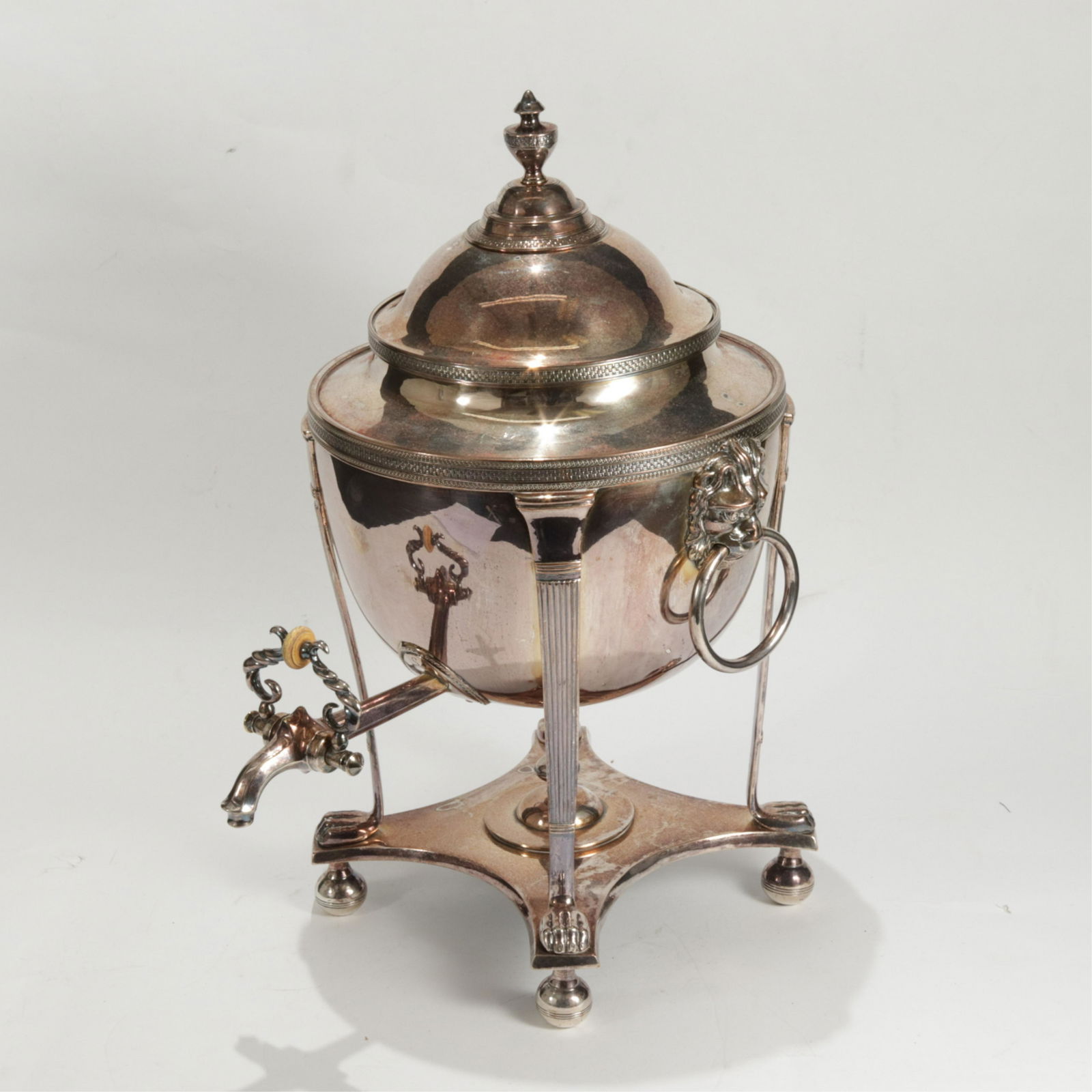 Large English Silverplate Coffee Urn (1 of 8)