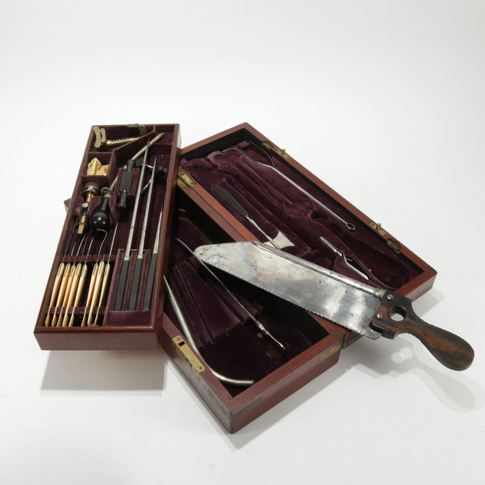 Civil War Era, Set of Cased Surgeon's Tools (1 of 9)