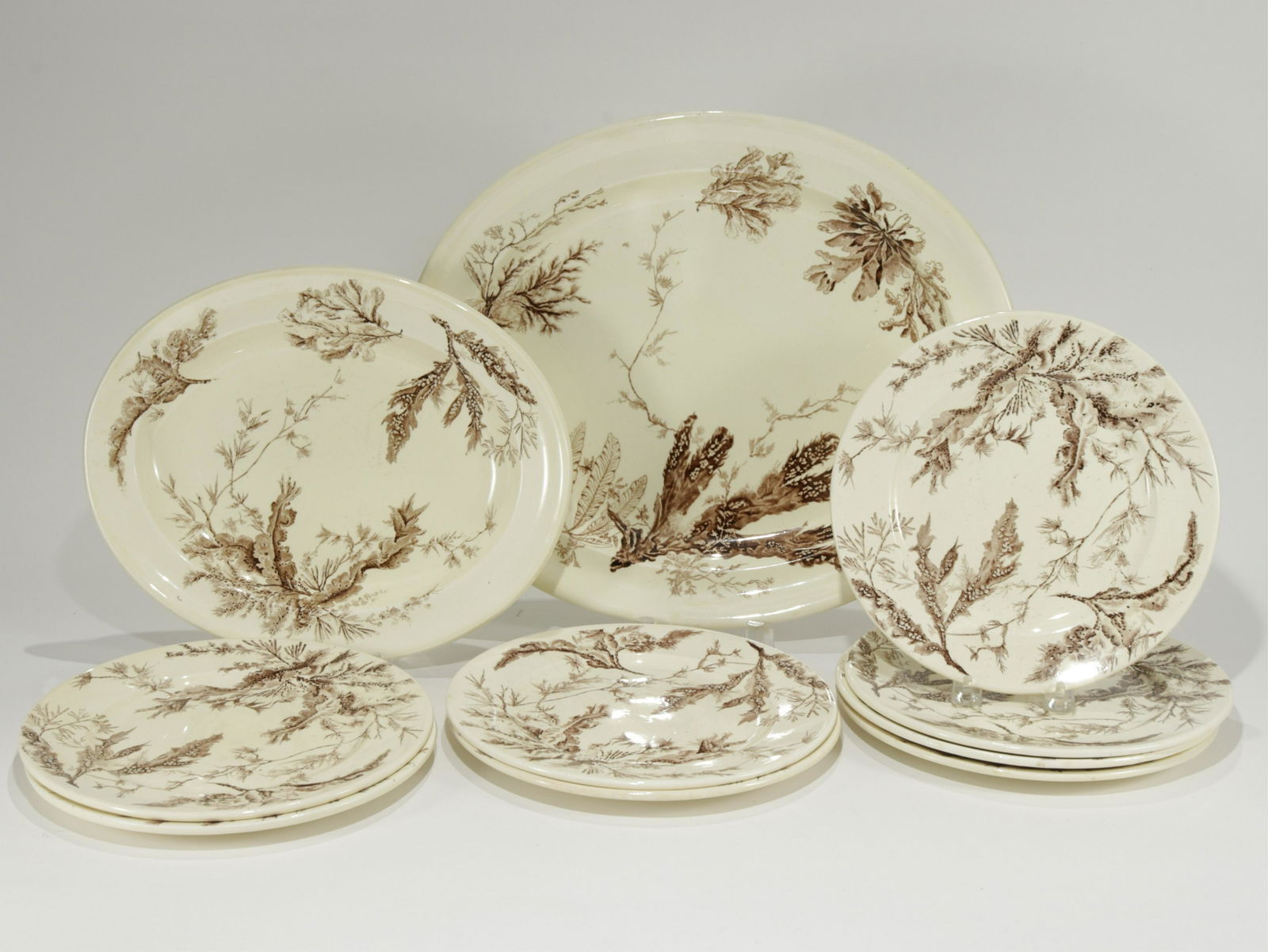 Wedgwood Seaweed Transferware c.1880 (1 of 3)