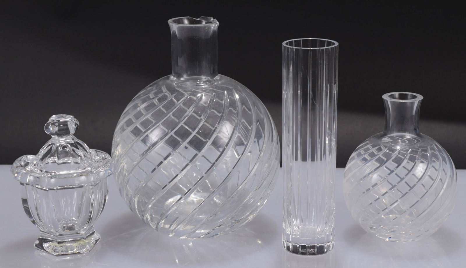 4 Pieces Baccarat Clear Cut Glass (1 of 3)