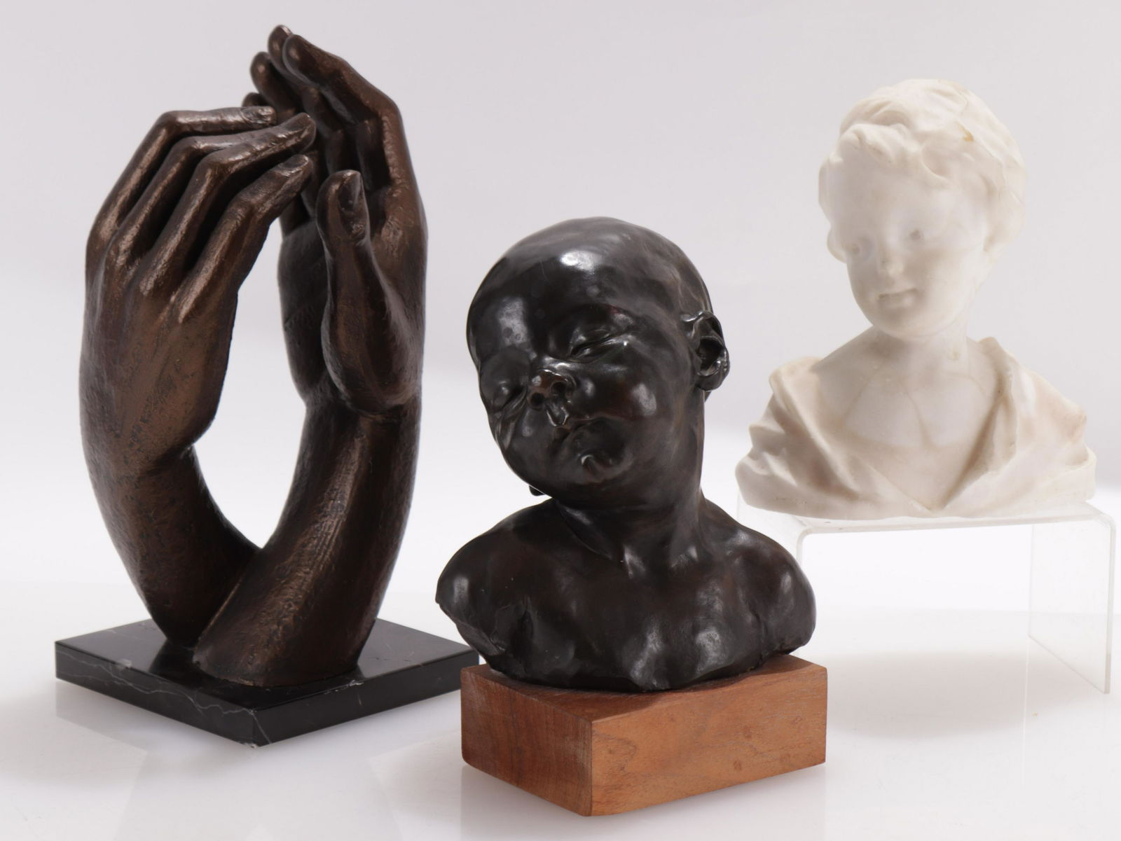 Alabaster, Composition Busts & Hand Study (1 of 5)