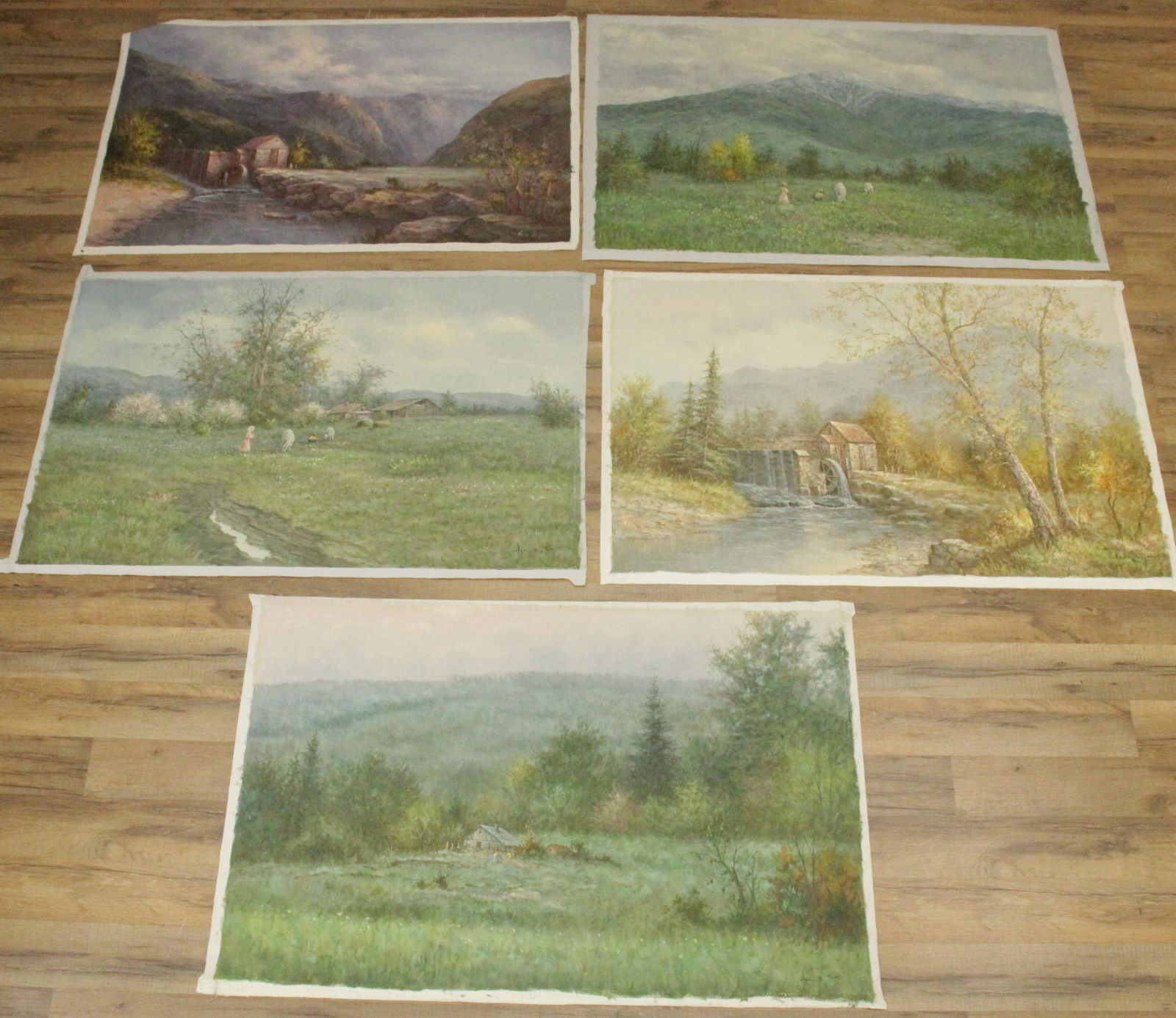 Hyun Bo Yoo - Group of 5 Works (1 of 7)