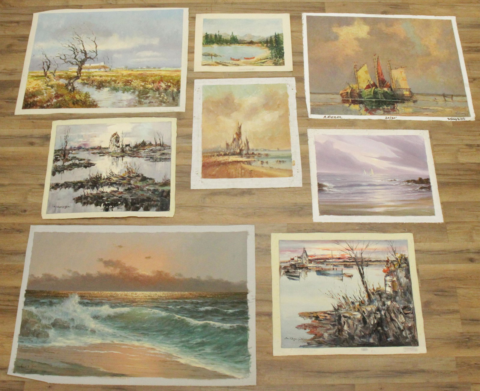 Group of 20th C Coastal Scenes (1 of 5)