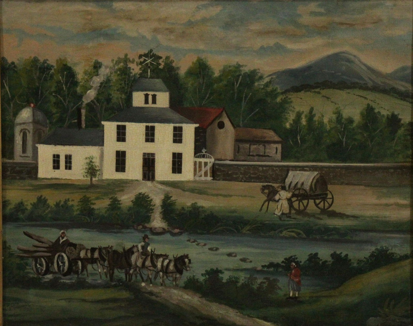 European Farm Scene OC Unsigned (1 of 4)