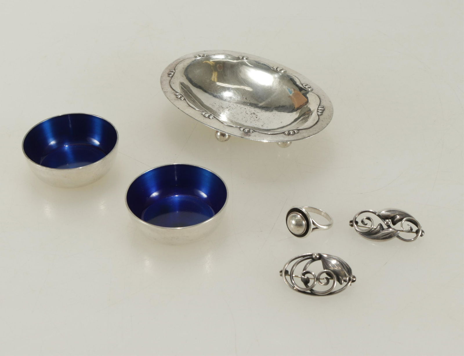 Vintage Danish Jewelry G. Jensen, John L.,N.E.From (1 of 5)