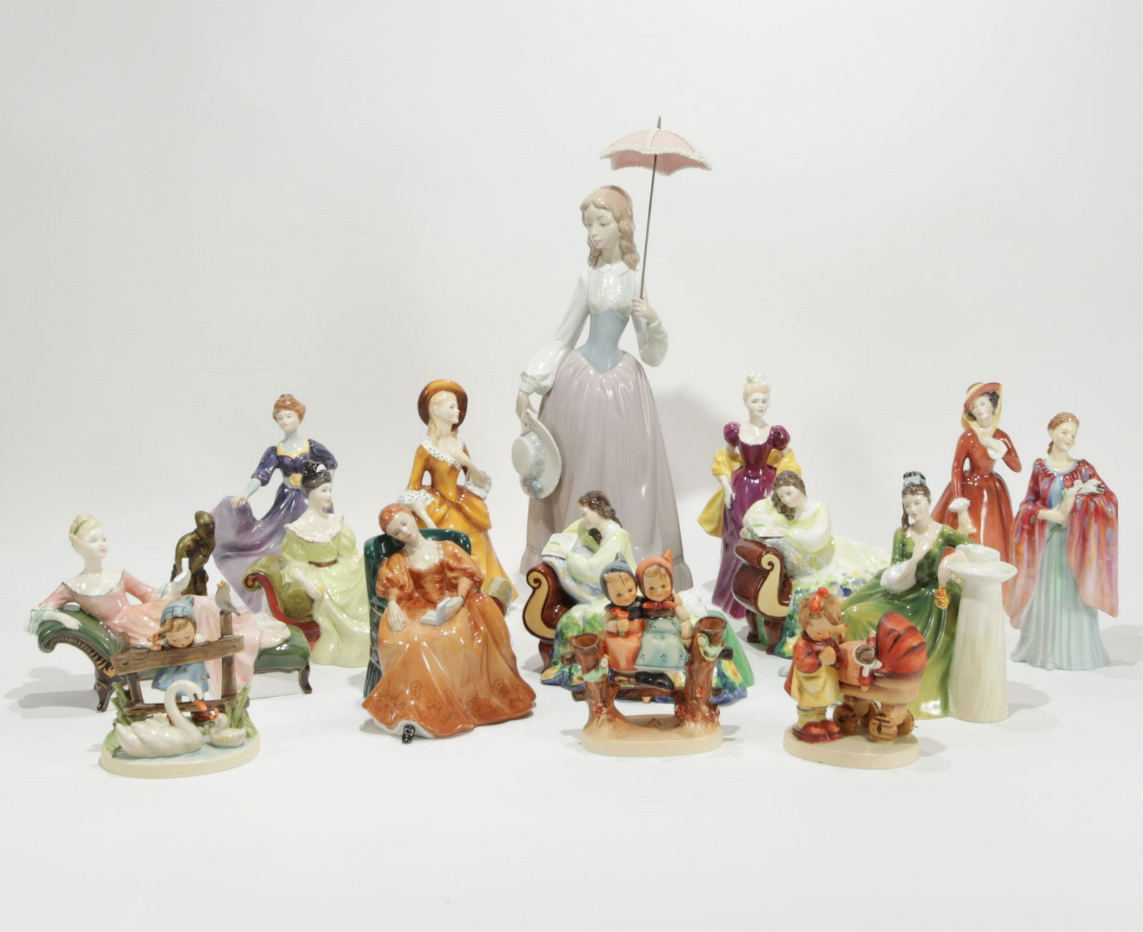 Royal Doulton, Lladro, Goebel Porcelain Figures (1 of 4)