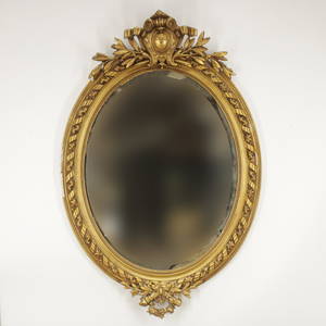 Late Victorian Giltwood & Composition Mirror