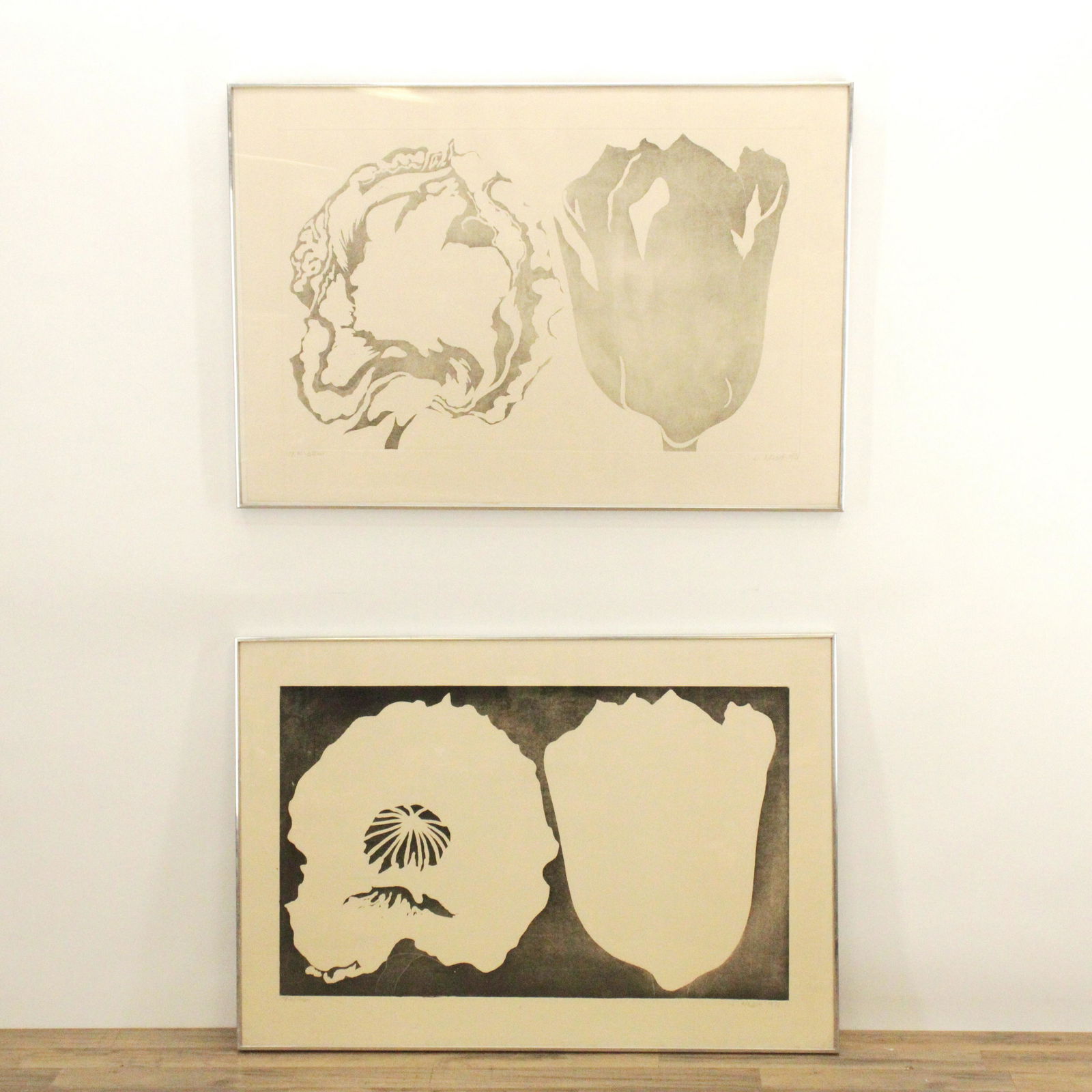 Lowell Nesbitt - TP # 1 Green, Yellow Prints (1 of 7)