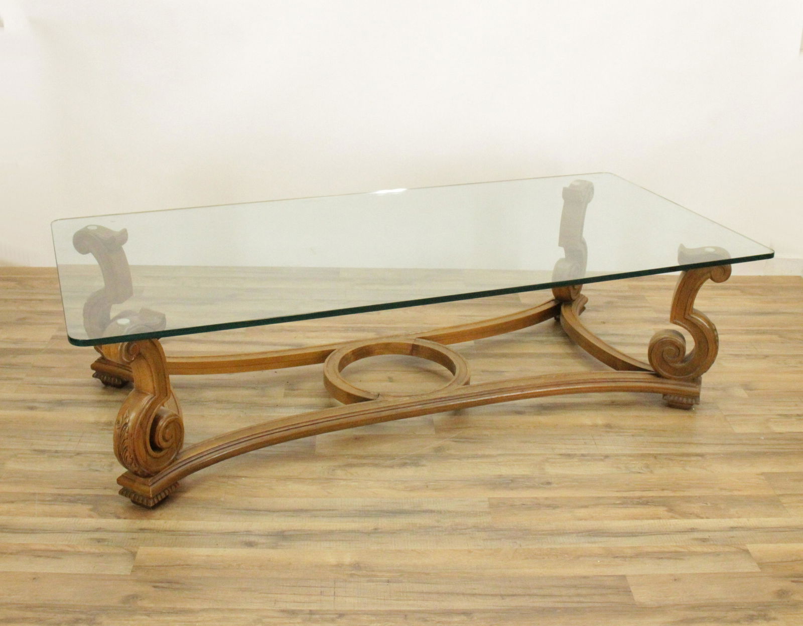 Rococo Style Walnut Coffee Table (1 of 2)