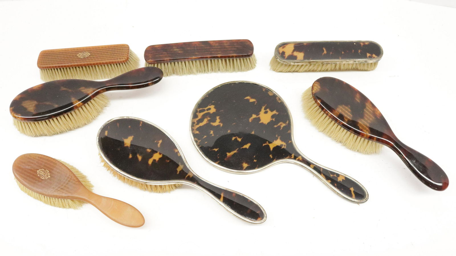 Sterling & Faux Tortoise Shell Dressing Set (1 of 3)