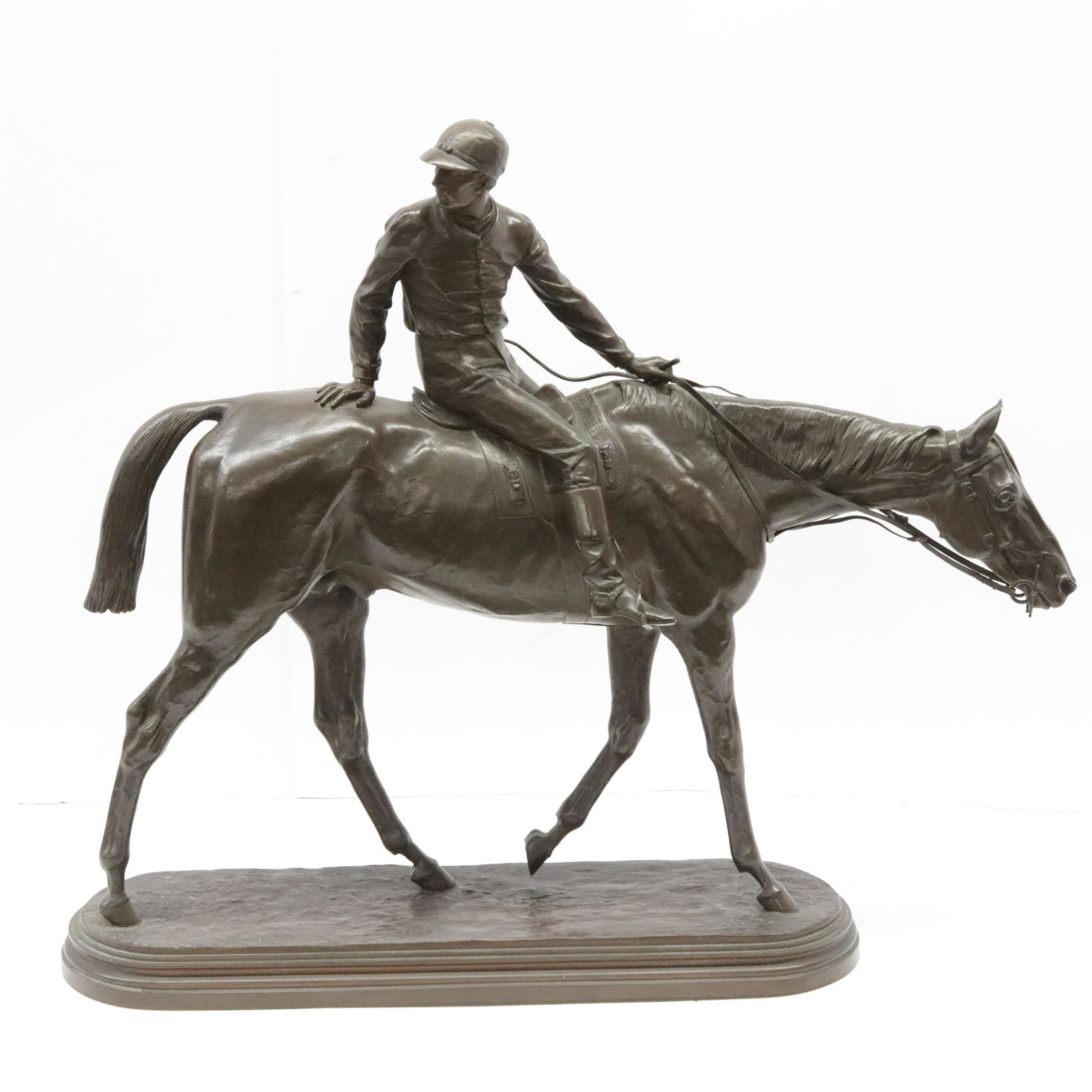 Equestrian Bronze After Isadorfe Jules Bonheur (1 of 11)