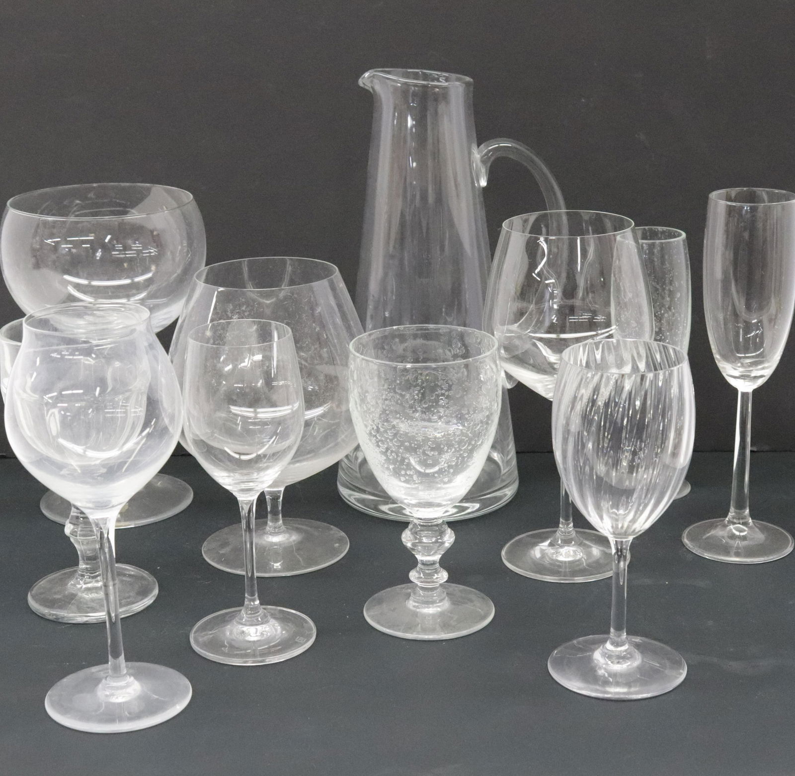 Mixed Clear Glass Stemware, 148 pc. (1 of 10)