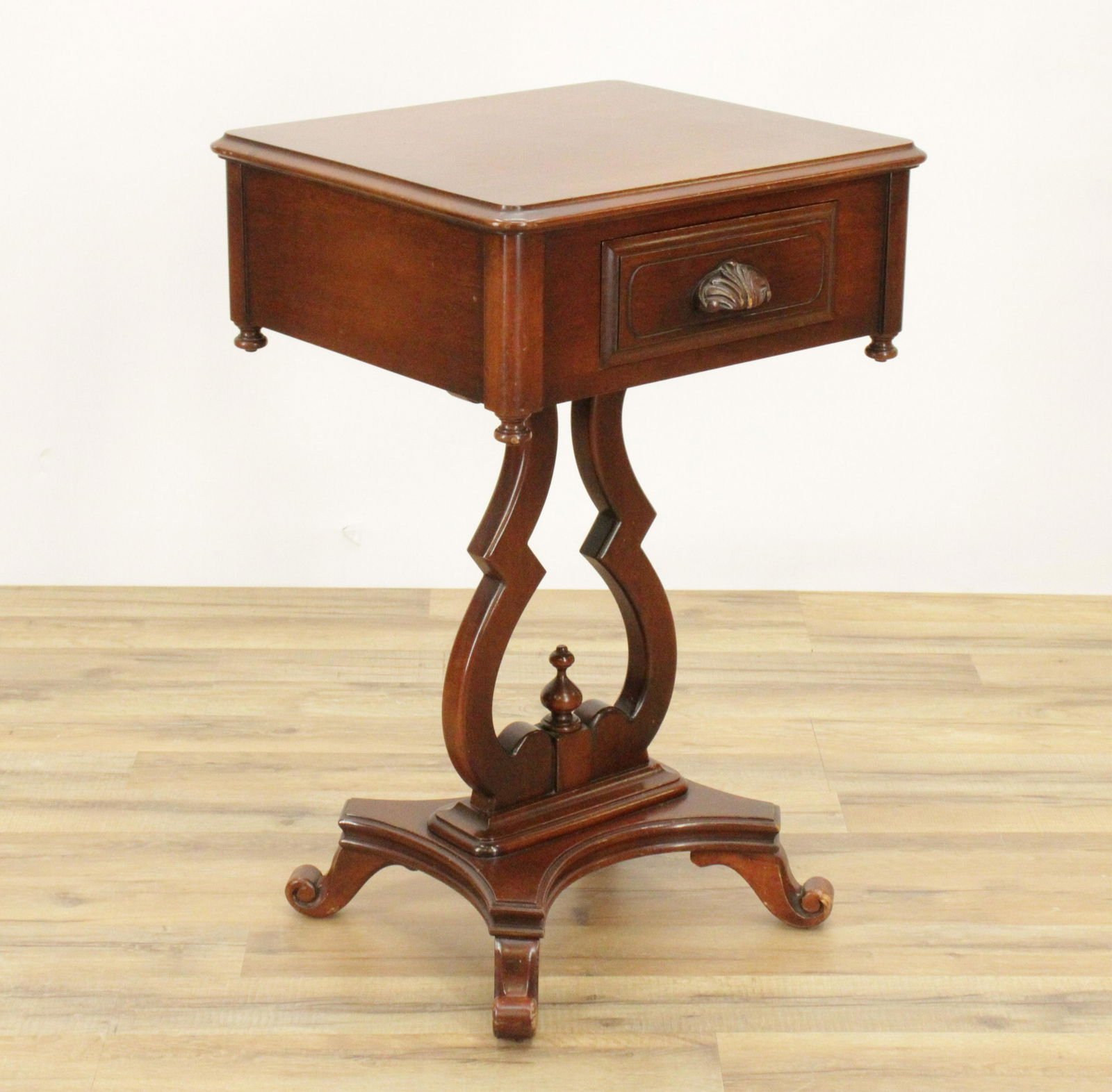 Neo-Classical Style Mahogany Side Table (1 of 4)