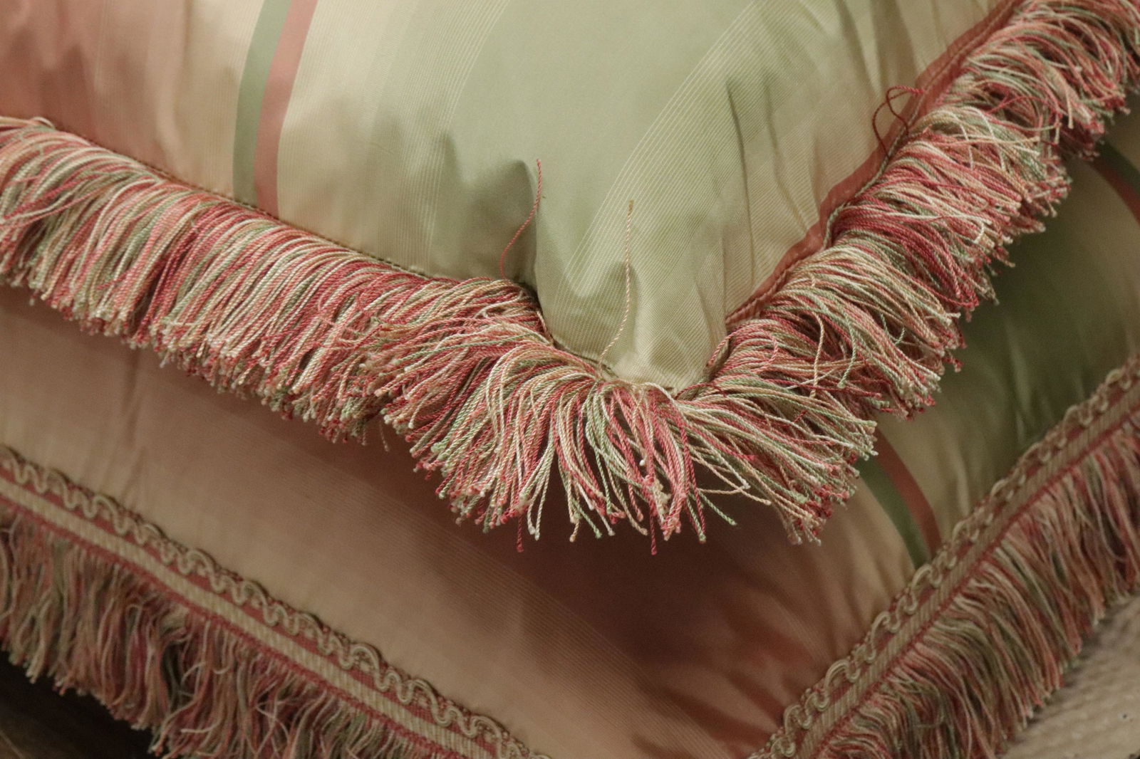 6 Custom Made Down Throw Pillows (1 of 4)