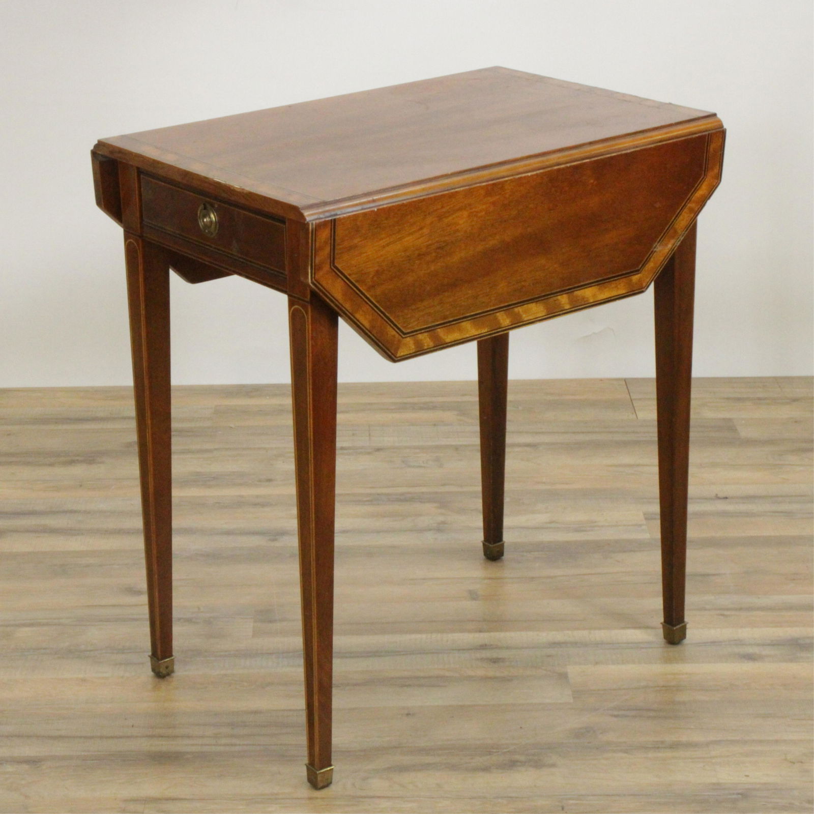 Baker Inlaid Mahogany Pembroke Table (1 of 6)